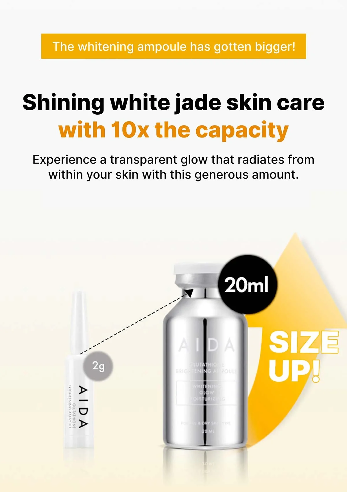 [AIDA] Glutathione Brightening Ampoule 20ml - Image 4