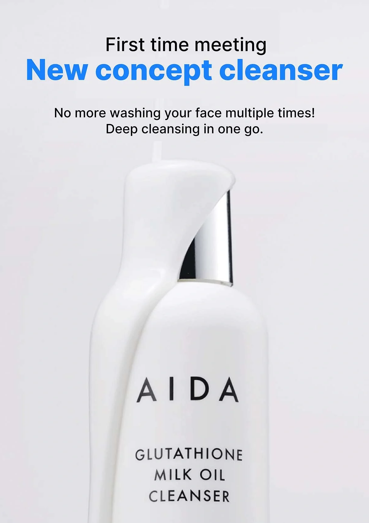 [AIDA] Glutathione Milk Oil Cleanser 150g - Image 10