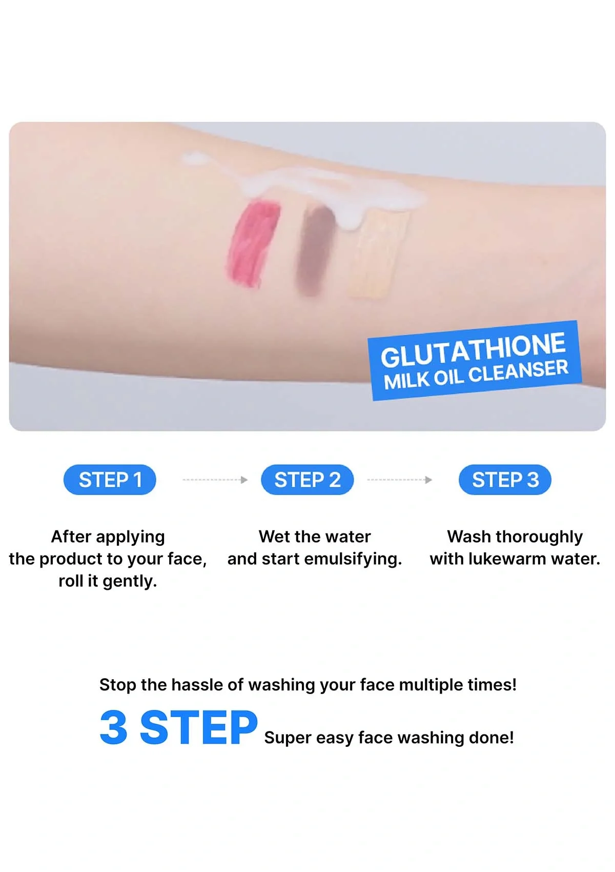[AIDA] Glutathione Milk Oil Cleanser 150g - Image 14