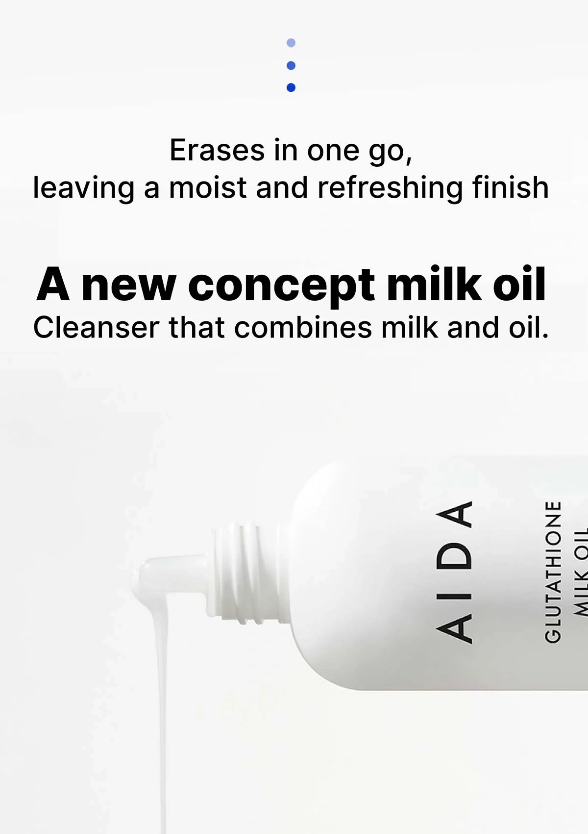 [AIDA] Glutathione Milk Oil Cleanser 150g - Image 9