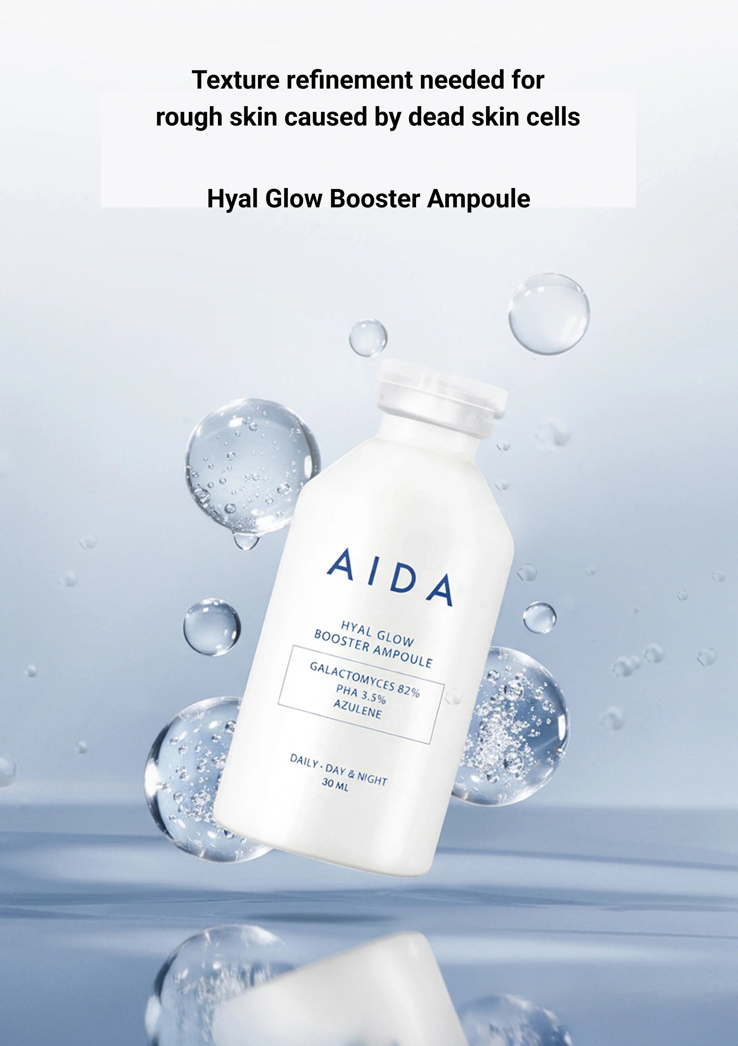 [AIDA] Hyal Glow Booster Ampoule 30ml - Image 6