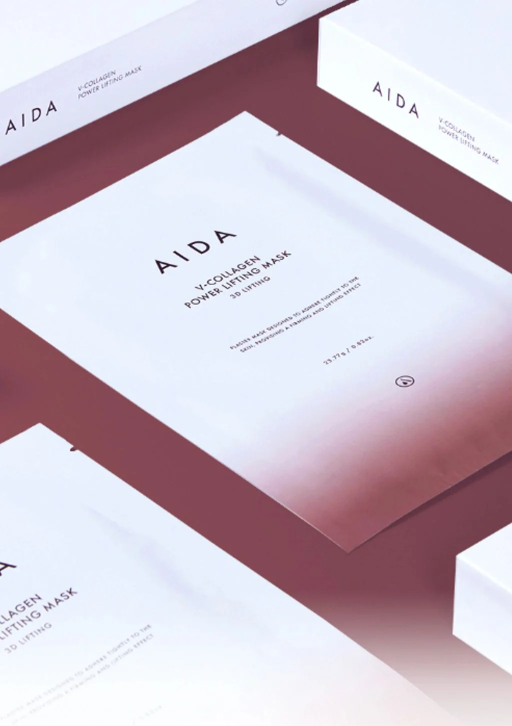 [AIDA] V-Collagen Power Lifting Mask  (1 Box = 4 Masks x 23.77g) - Image 12