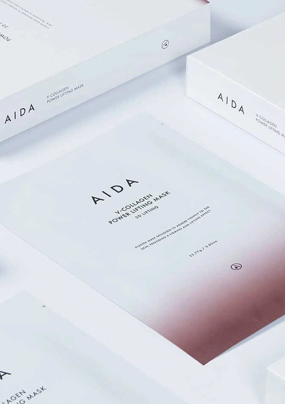 [AIDA] V-Collagen Power Lifting Mask  (1 Box = 4 Masks x 23.77g) - Image 3
