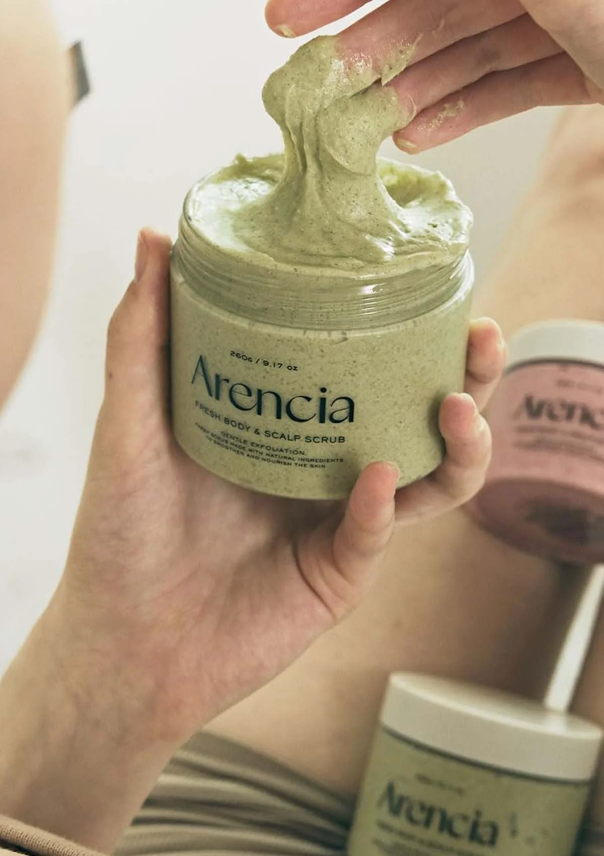 [ARENCIA] Cloud Body & Scalp Scrub  260g - Image 7
