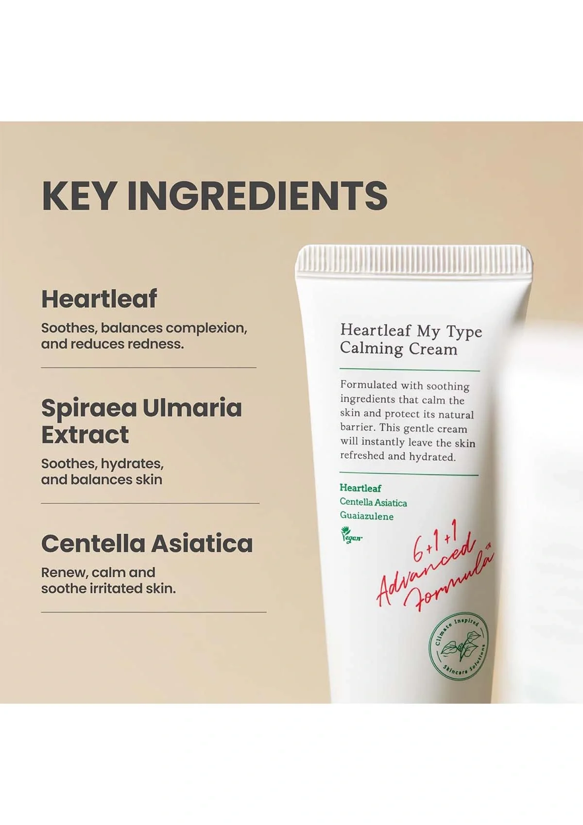 [AXIS-Y] Heartleaf My Type Calming Cream 60ml - Image 4