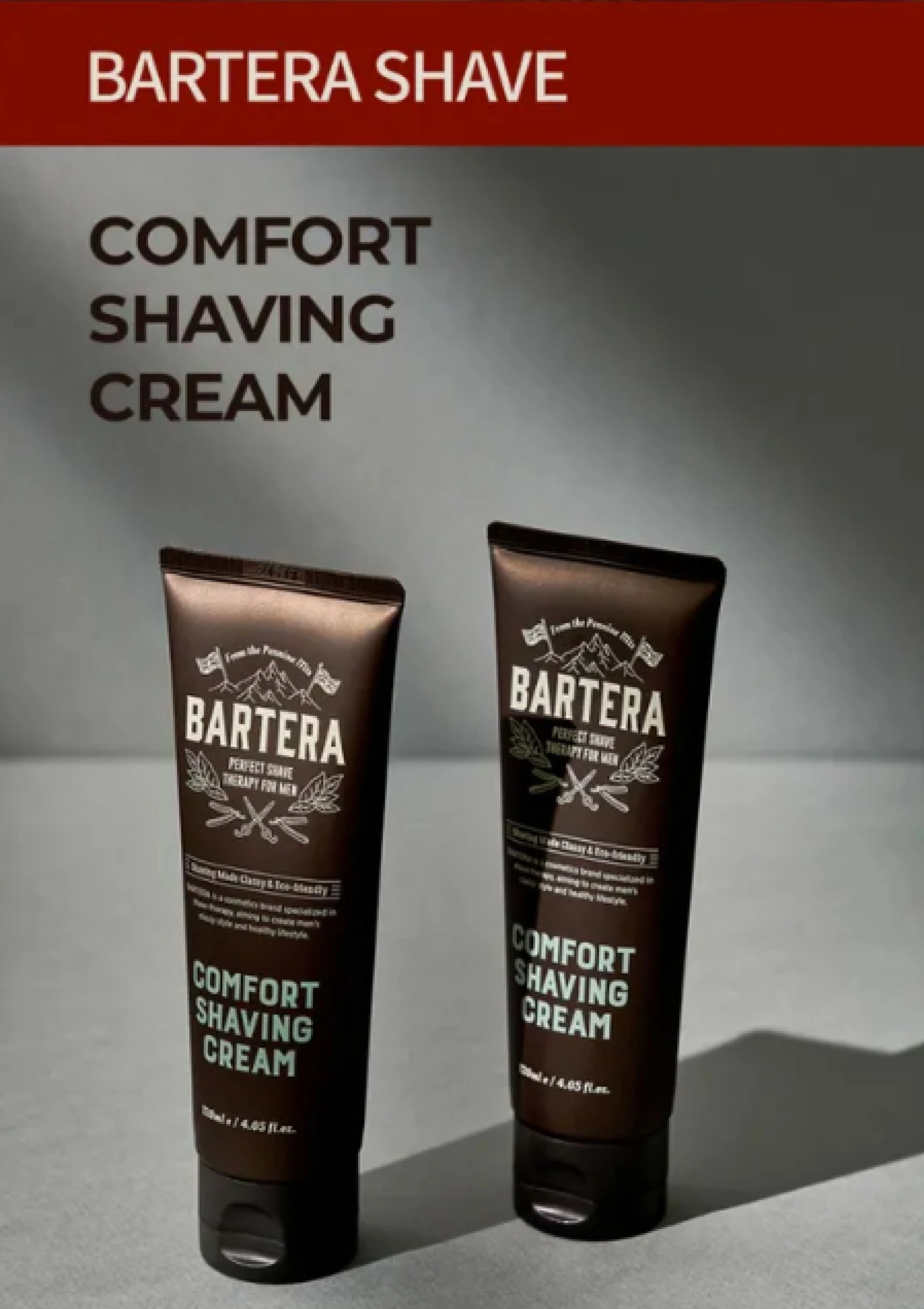 [BARTERA] Comfort Shaving Cream 120ml - Image 5