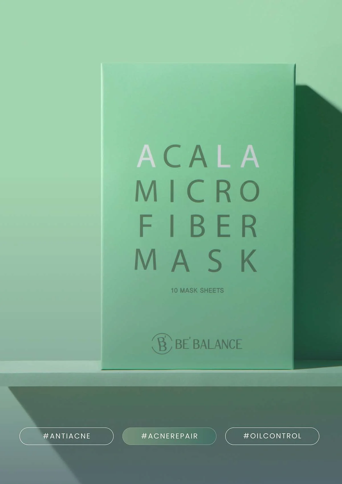 [BE'BALANCE] Acala Microfiber Mask (1 Box = 30g x 10 Masks) - Image 4