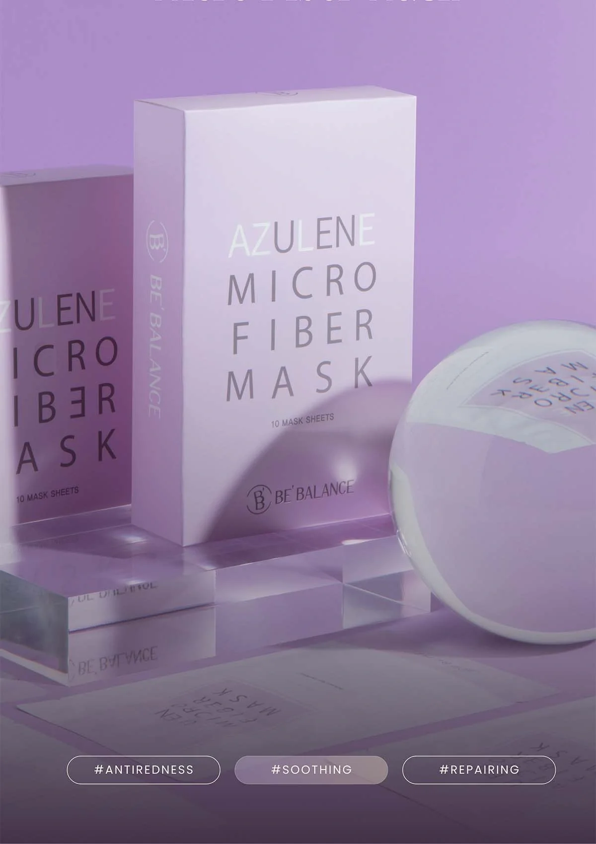 [BE'BALANCE] Microfiber Masks (1 Box = 30g x 10 Masks) - Image 34