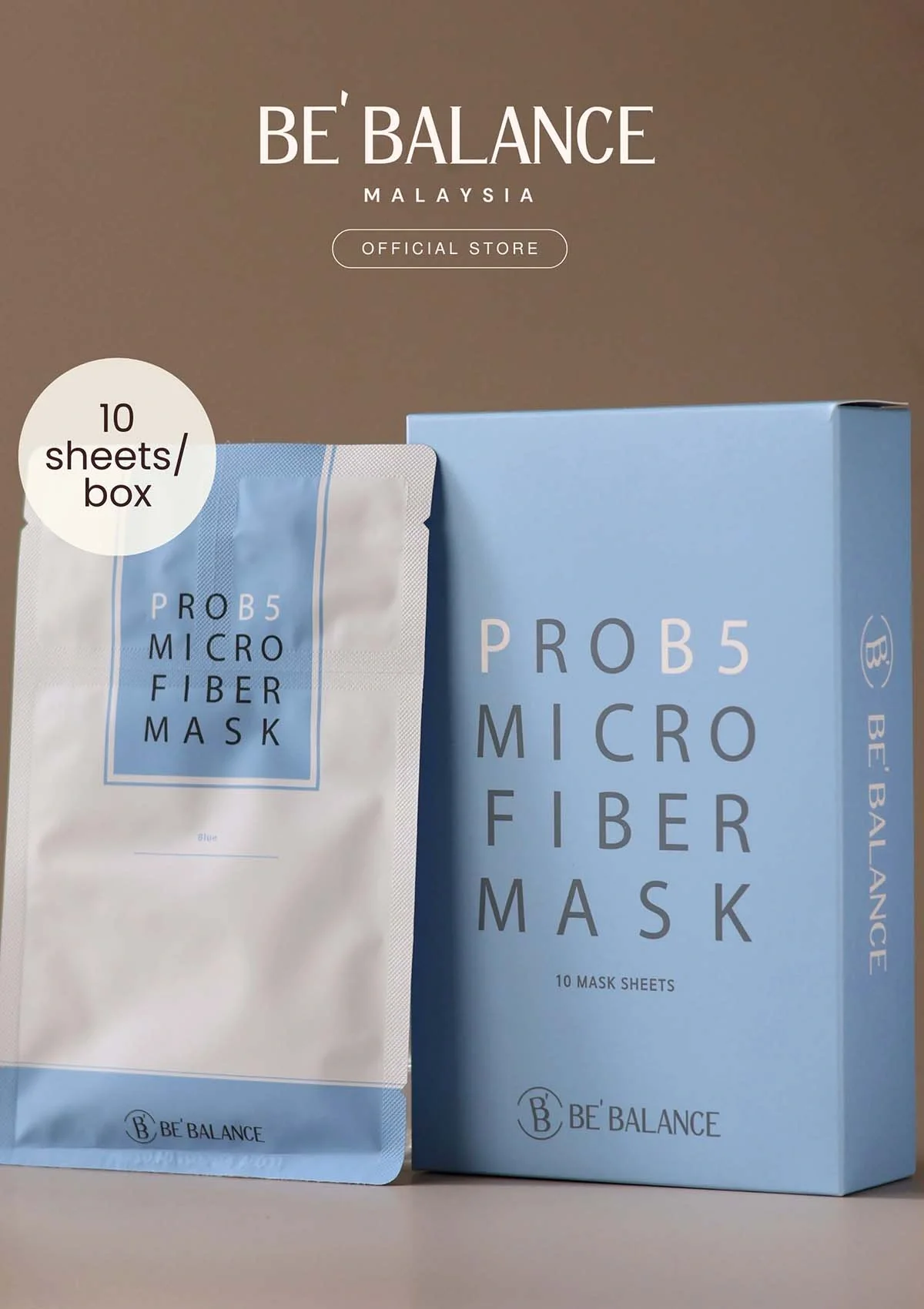 [BE'BALANCE] Microfiber Masks (1 Box = 30g x 10 Masks) - Image 21