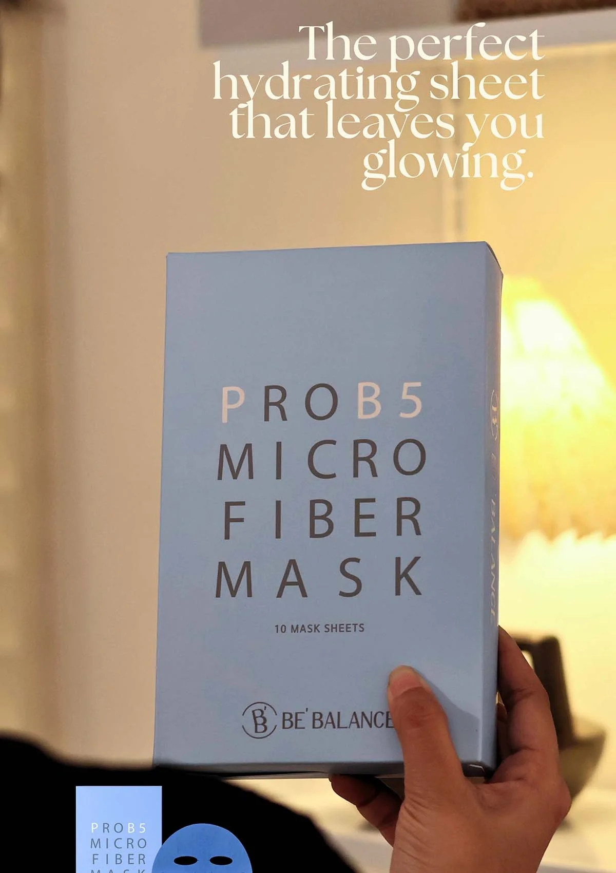[BE'BALANCE] Microfiber Masks (1 Box = 30g x 10 Masks) - Image 24