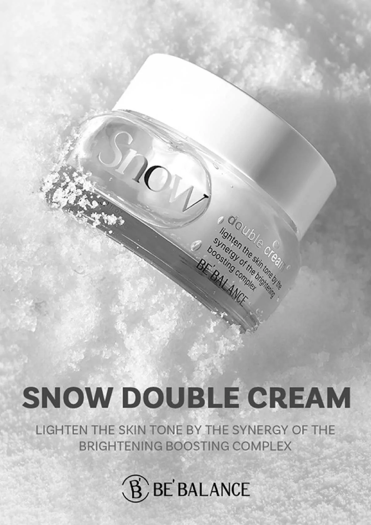 [BE'BALANCE] Snow Double Cream 50ml - Image 3