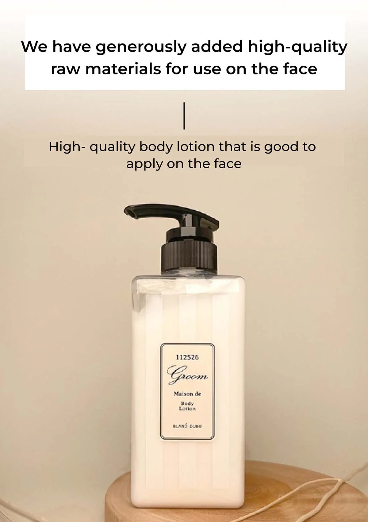 [BLANC DUBU] 112526 Groom Maison De Body Cleanser 500ml | Body Lotion 500ml - Image 14