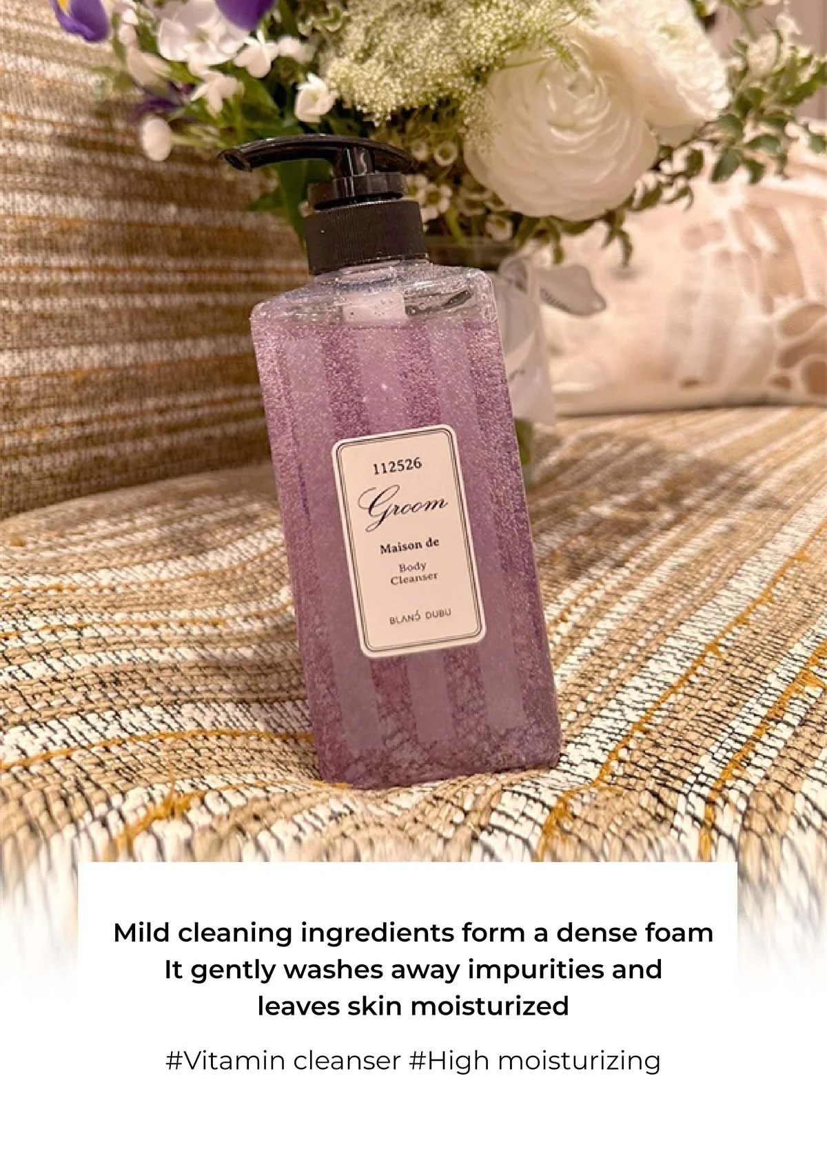[BLANC DUBU] 112526 Groom Maison De Body Cleanser 500ml - Image 3