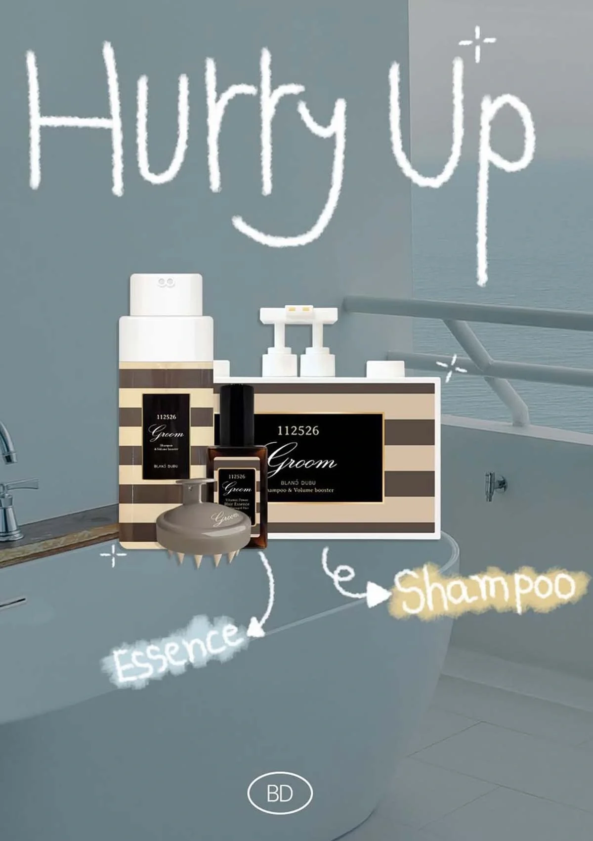 [BLANC DUBU] Booster Scalp Brush - Image 3