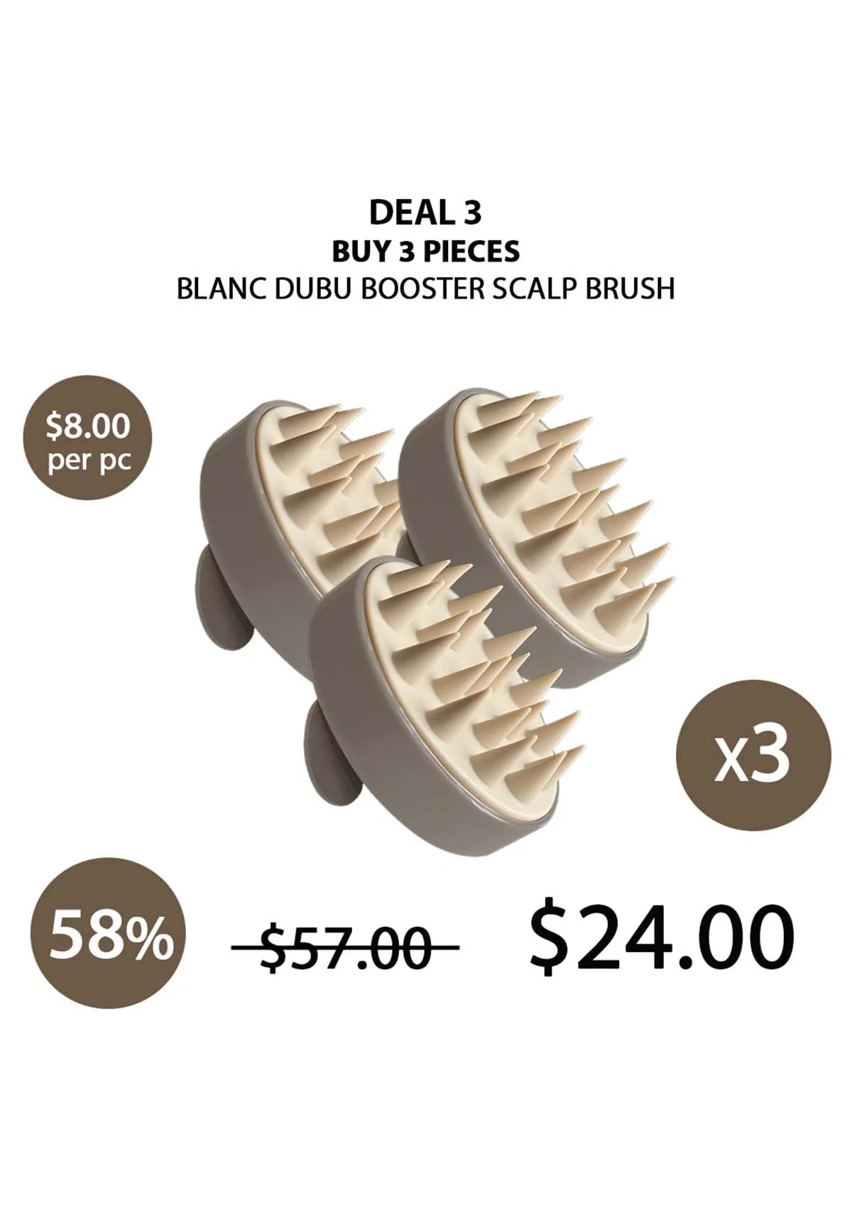 [BLANC DUBU] Booster Scalp Brush - Image 8