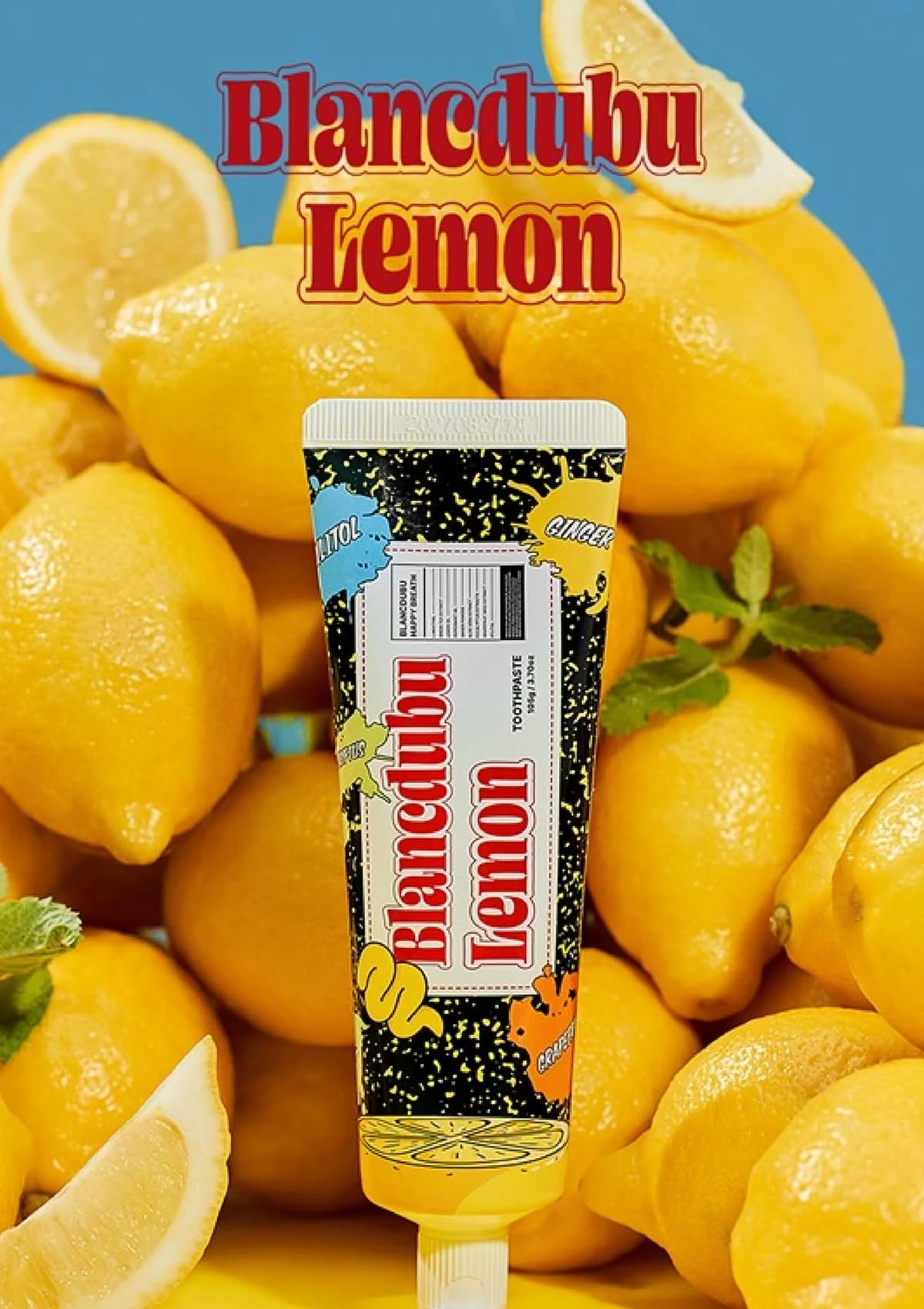 [BLANC DUBU] Happy Breath Lemon Toothpaste 105g - Image 3