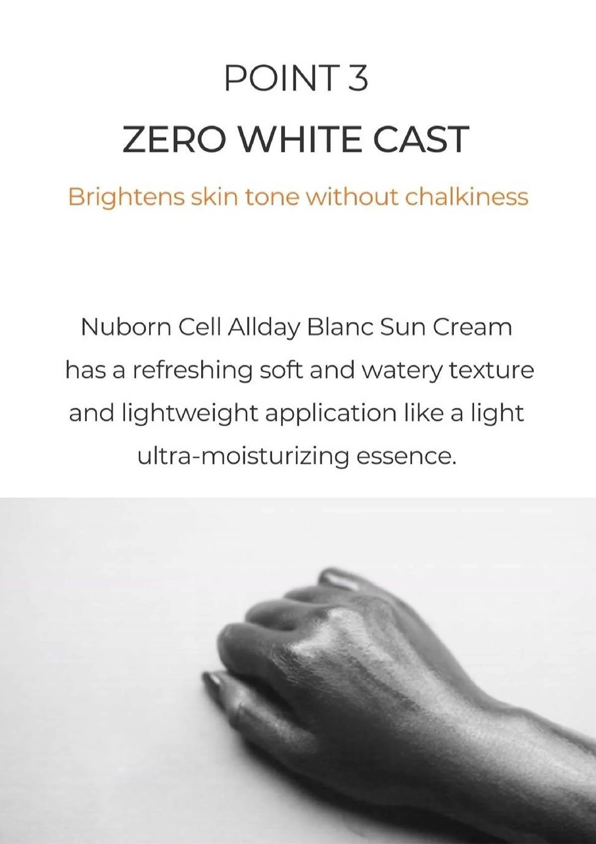 [BLANC DUBU] Nuborn Cell Cooling & Calming Sun Cream SPF 50+ PA++++ 40ml - Image 12