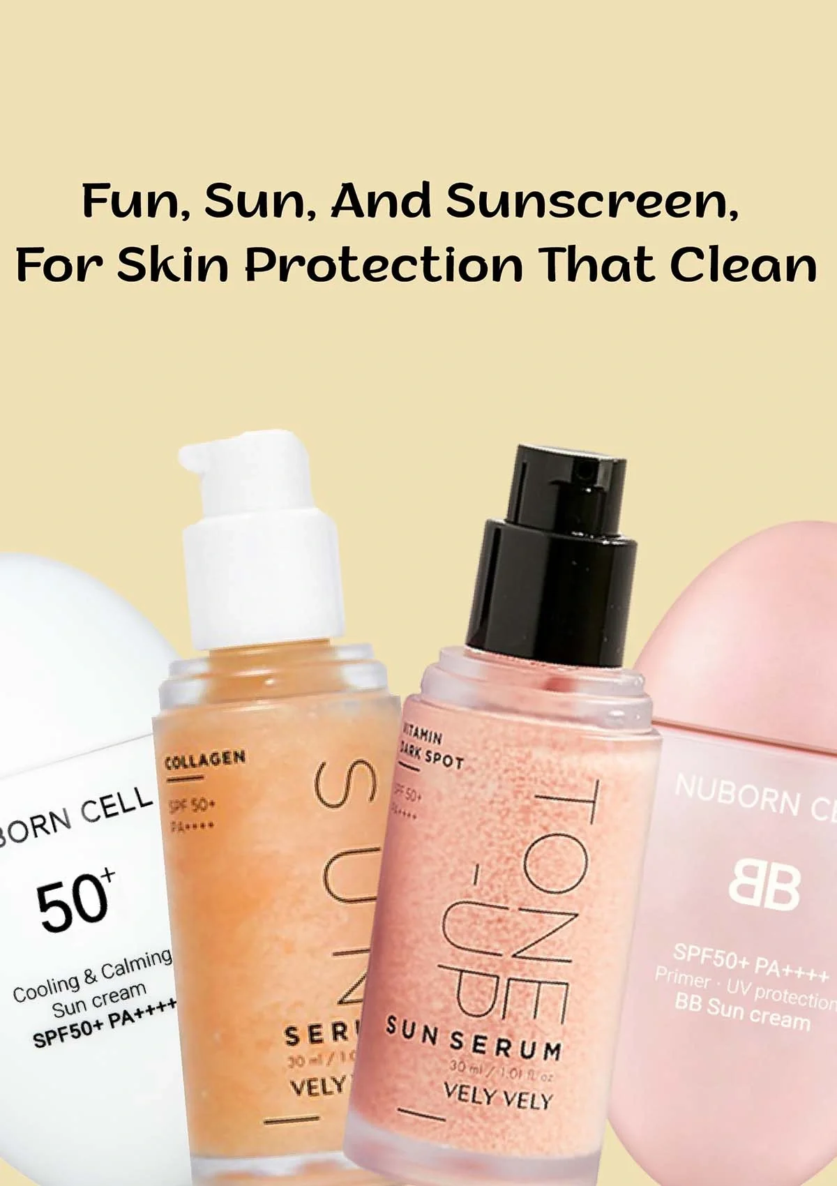 [BLANC DUBU] Nuborn Cell Cooling & Calming Sun Cream SPF 50+ PA++++ 40ml - Image 17