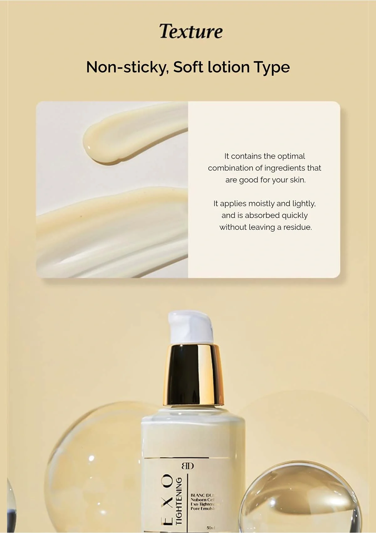 [BLANC DUBU] Nuborn Cell Exo Tightening Pore Emulsion 50ml - Image 12