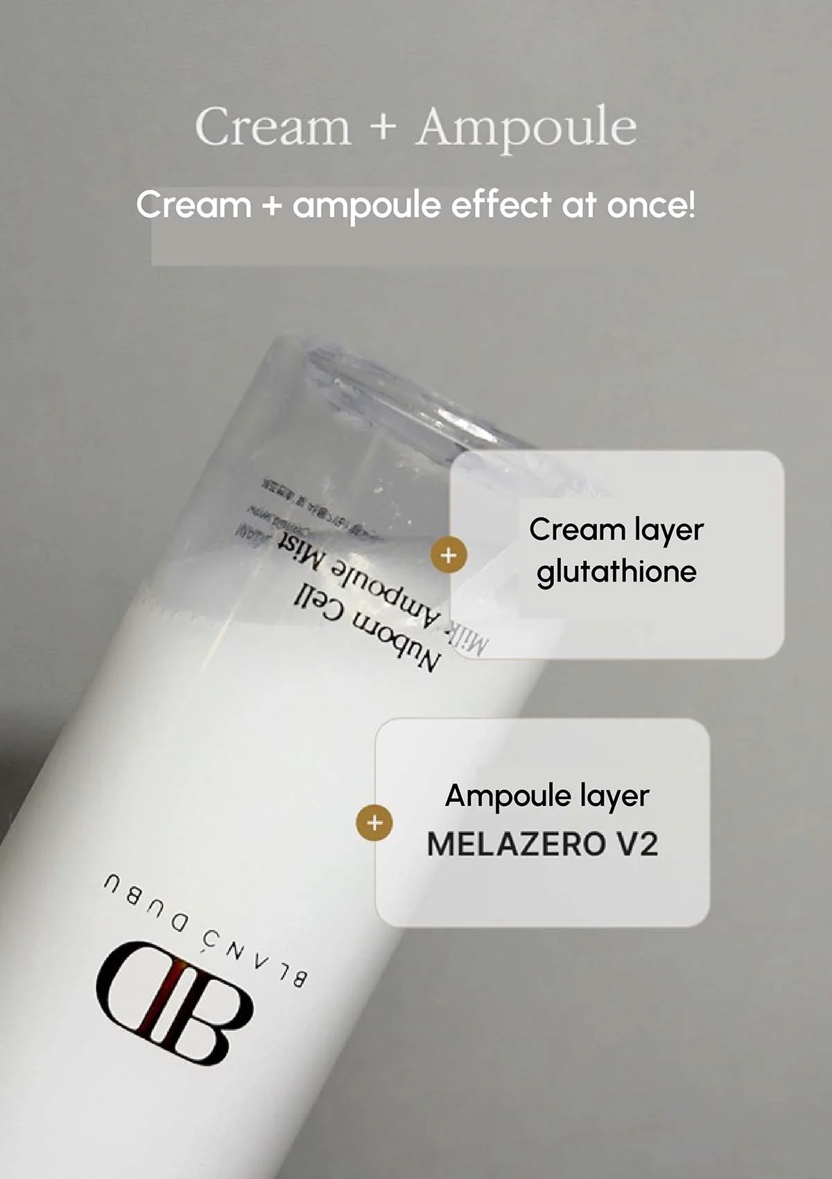 [BLANC DUBU] Nuborn Cell Milk Ampoule Mist 65ml - Image 4