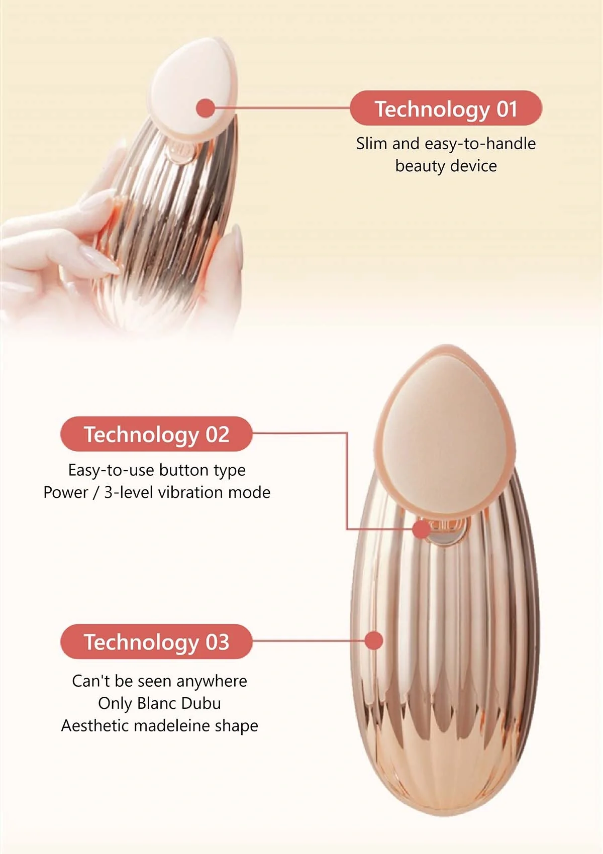 [BLANC DUBU] Vibration Foundation Device - Image 4