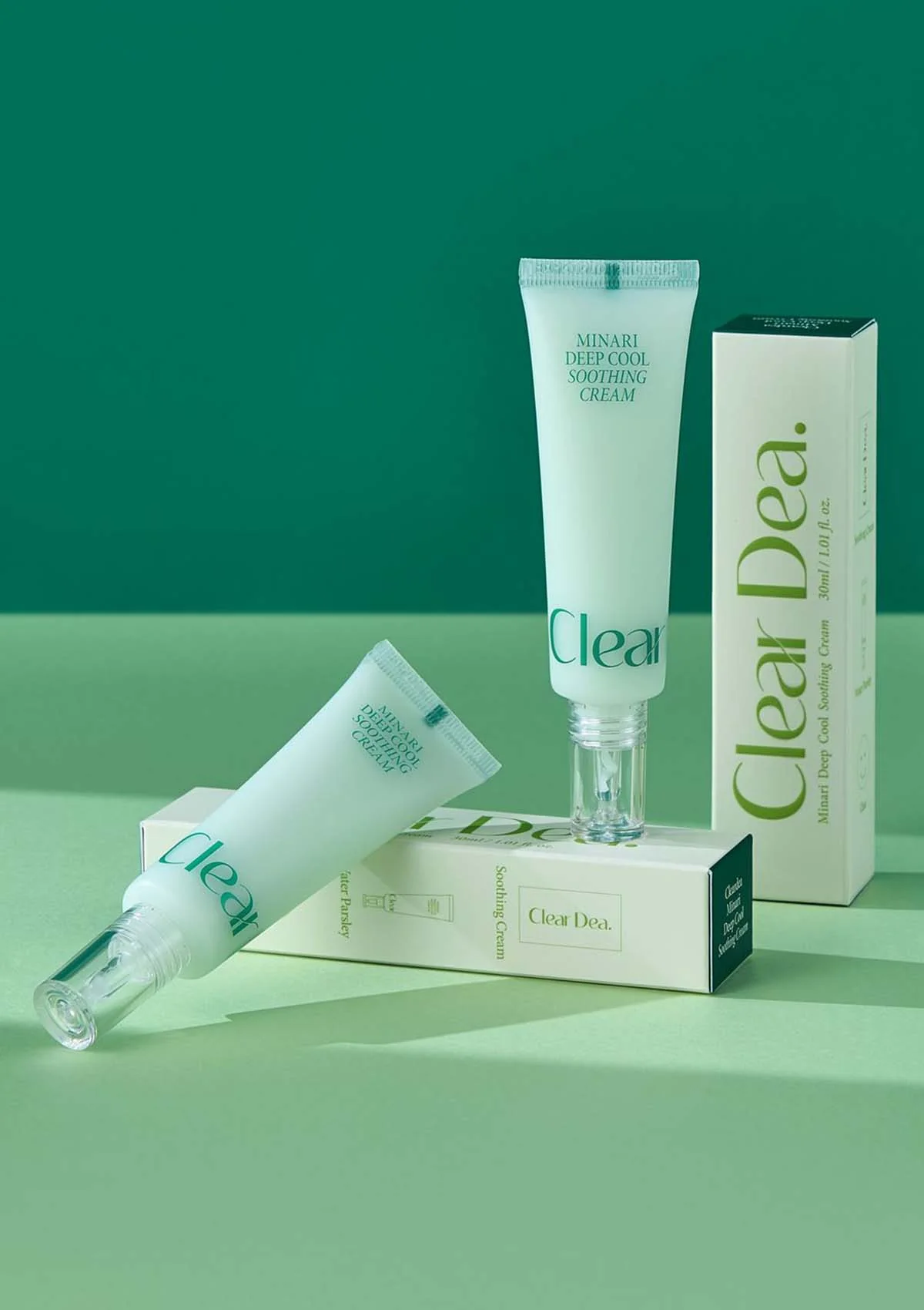 [CLEARDEA] Minari Deep Cool Soothing Cream 30ml - Image 3
