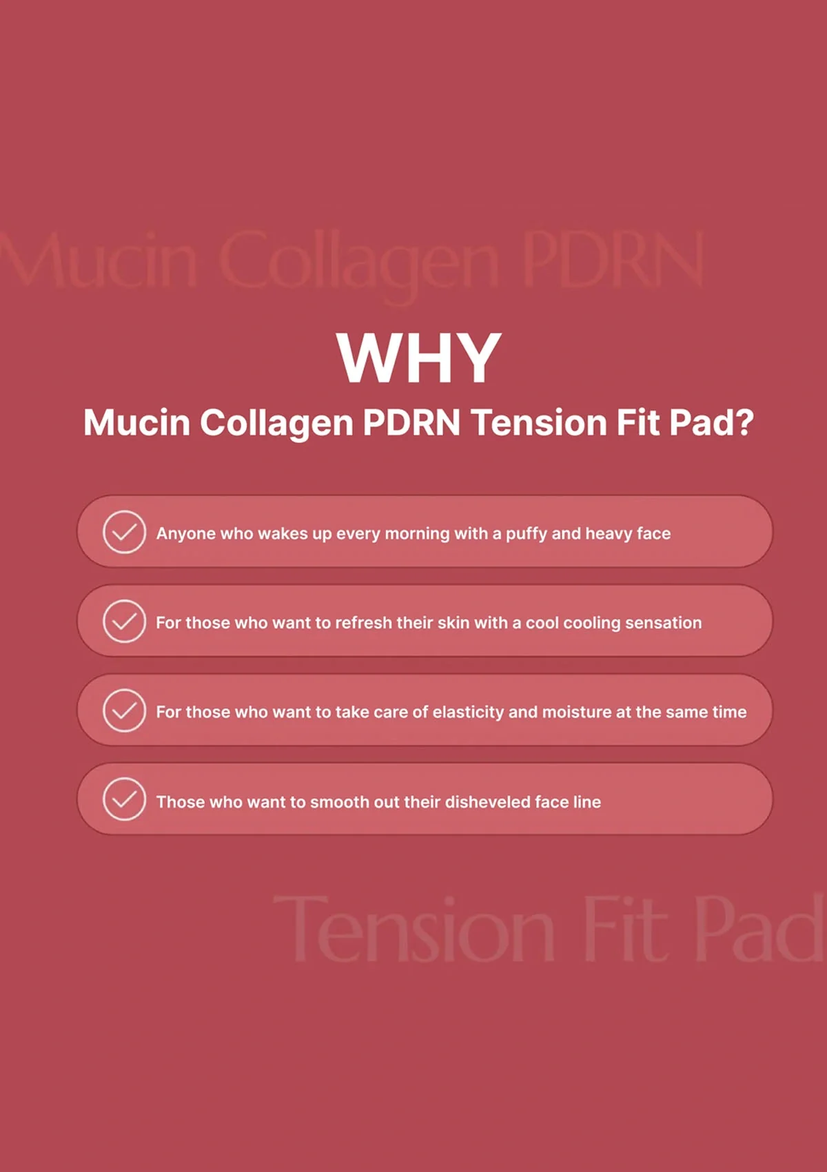 [CLEARDEA] Mucin Collagen PDRN Tension Fit Pad 350g (80 Pads) - Image 10