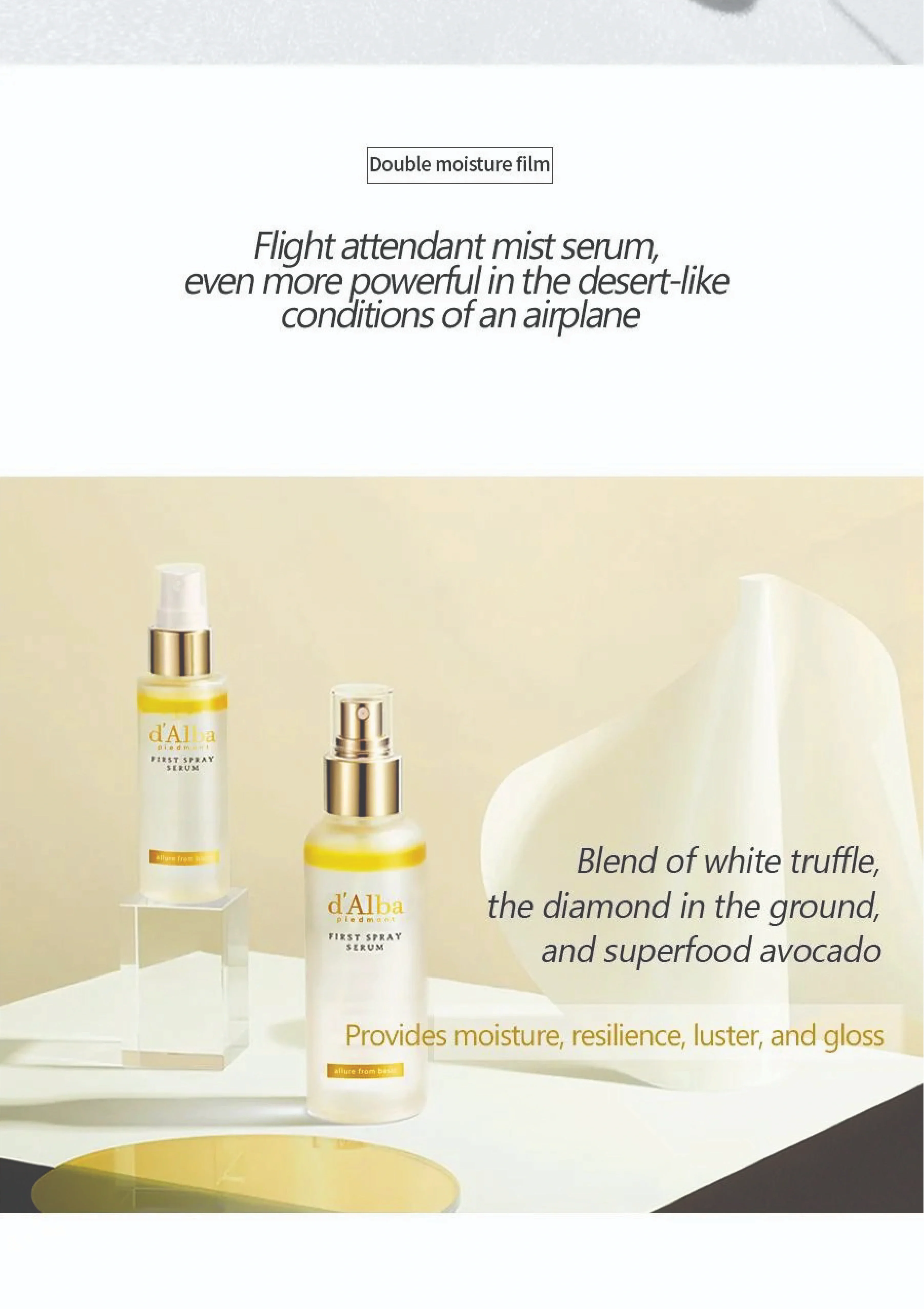 [D'ALBA] White Truffle First Spray Serum 50ml | 100ml - Image 13
