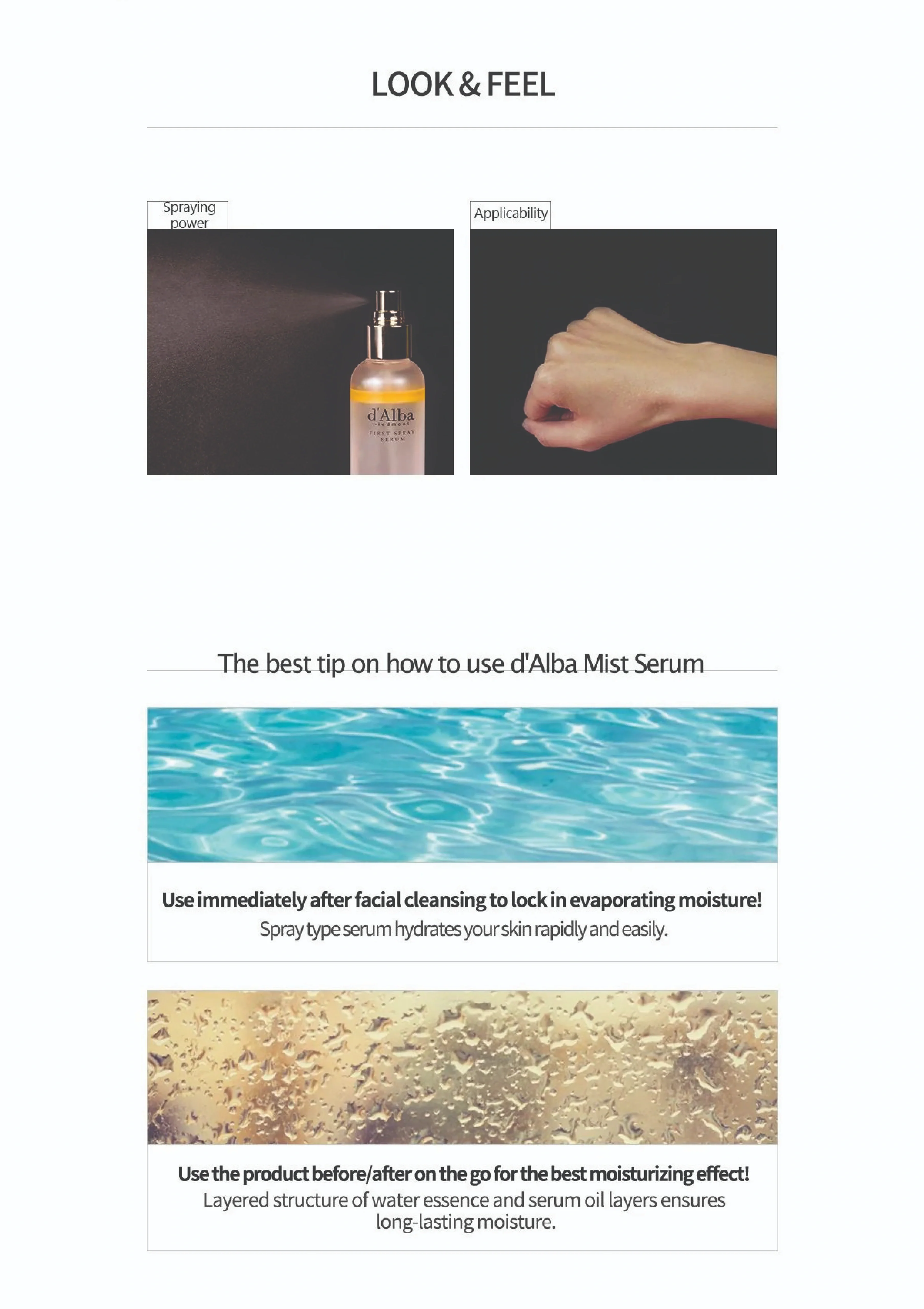 [D'ALBA] White Truffle First Spray Serum 50ml | 100ml - Image 5