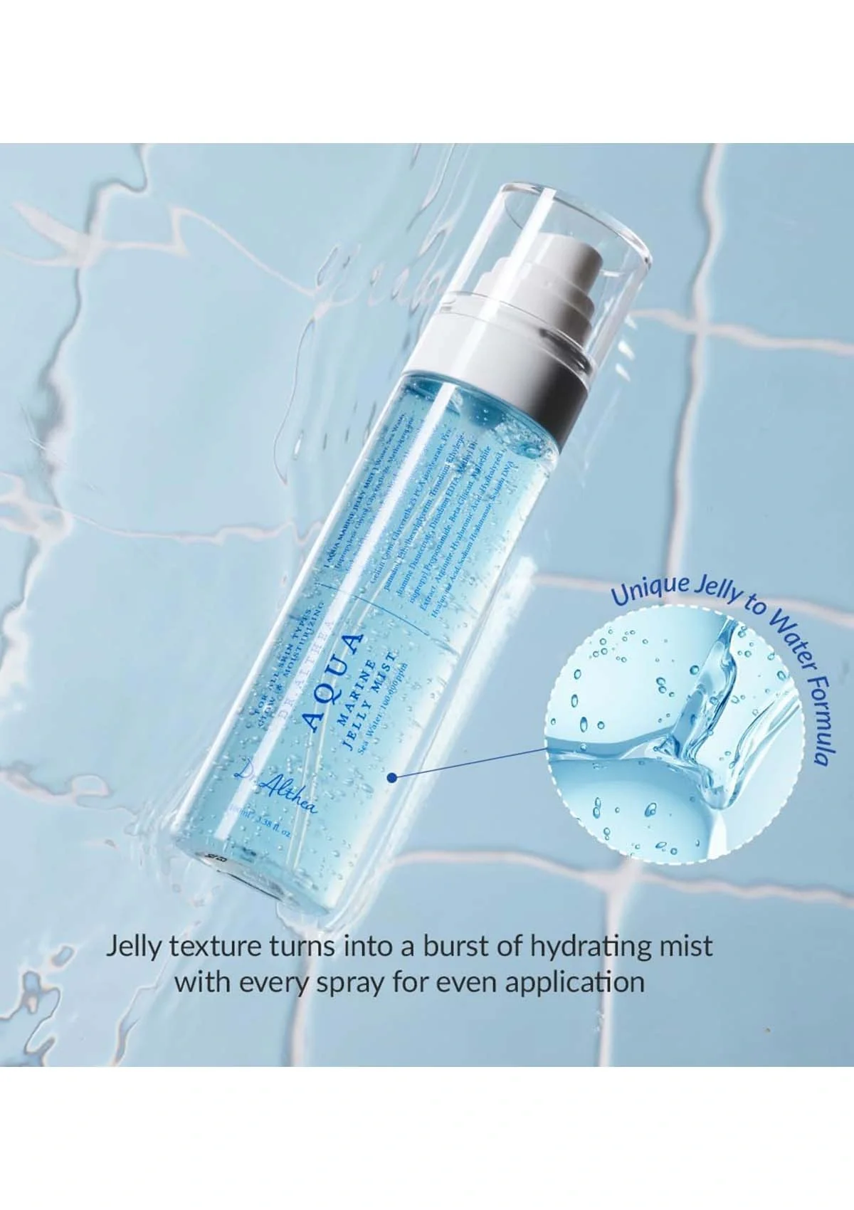 [DR. ALTHEA] Aqua Marine Jelly Mist 100ml - Image 5