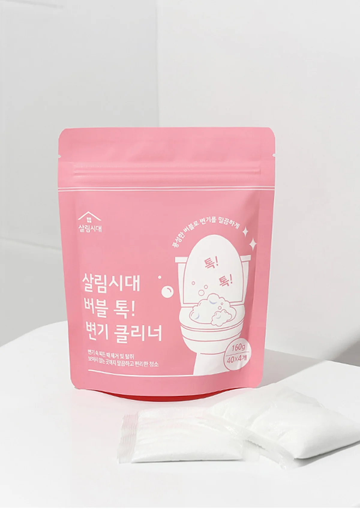 [ERA OF LIVING] Bubble Tok Toilet Cleaner (1 Box = 40g x 4 Packs) - Image 3