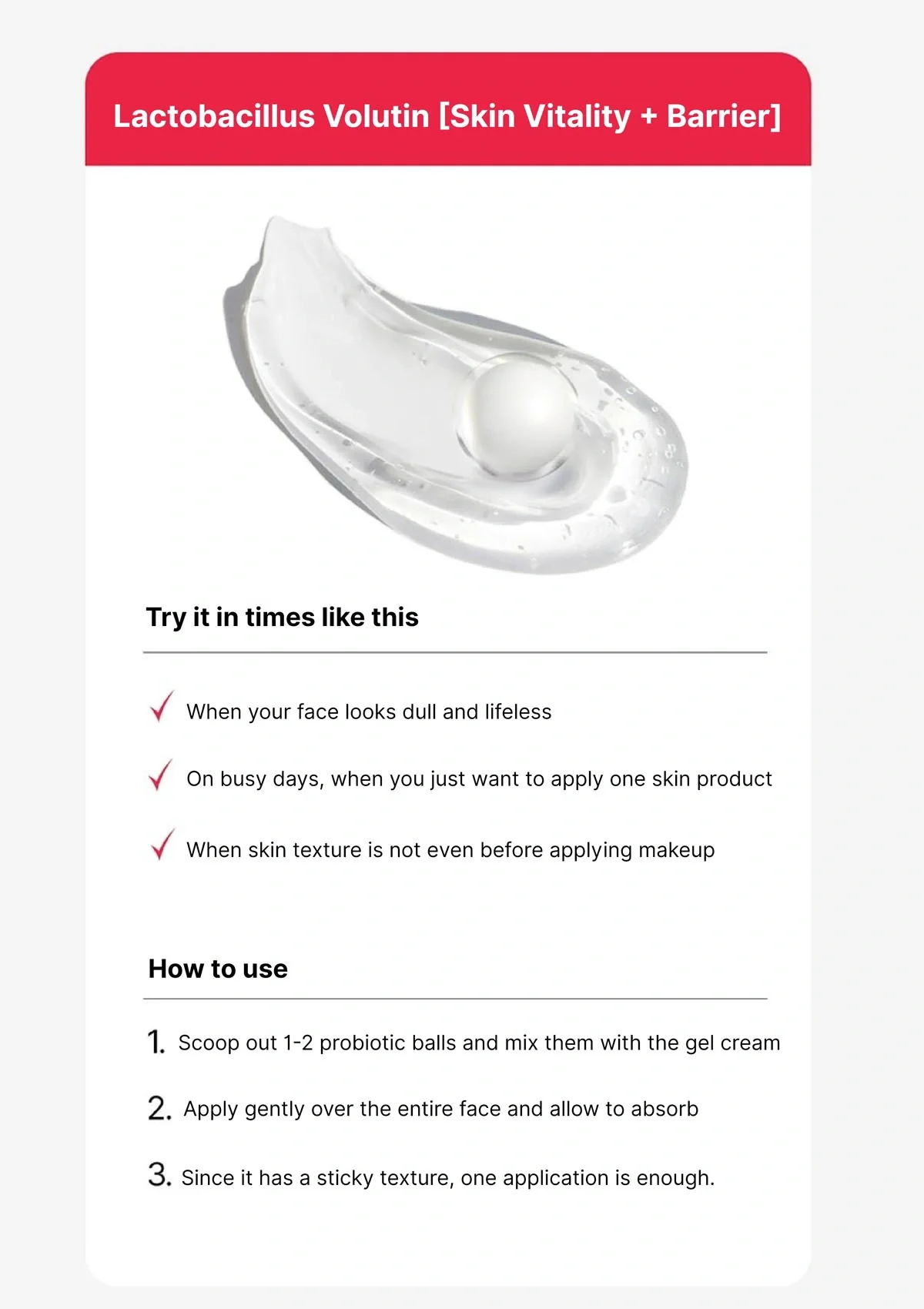 [EVERY ROUTINE] 100 Gel-in-Ball Repair Cream 70g - Image 15