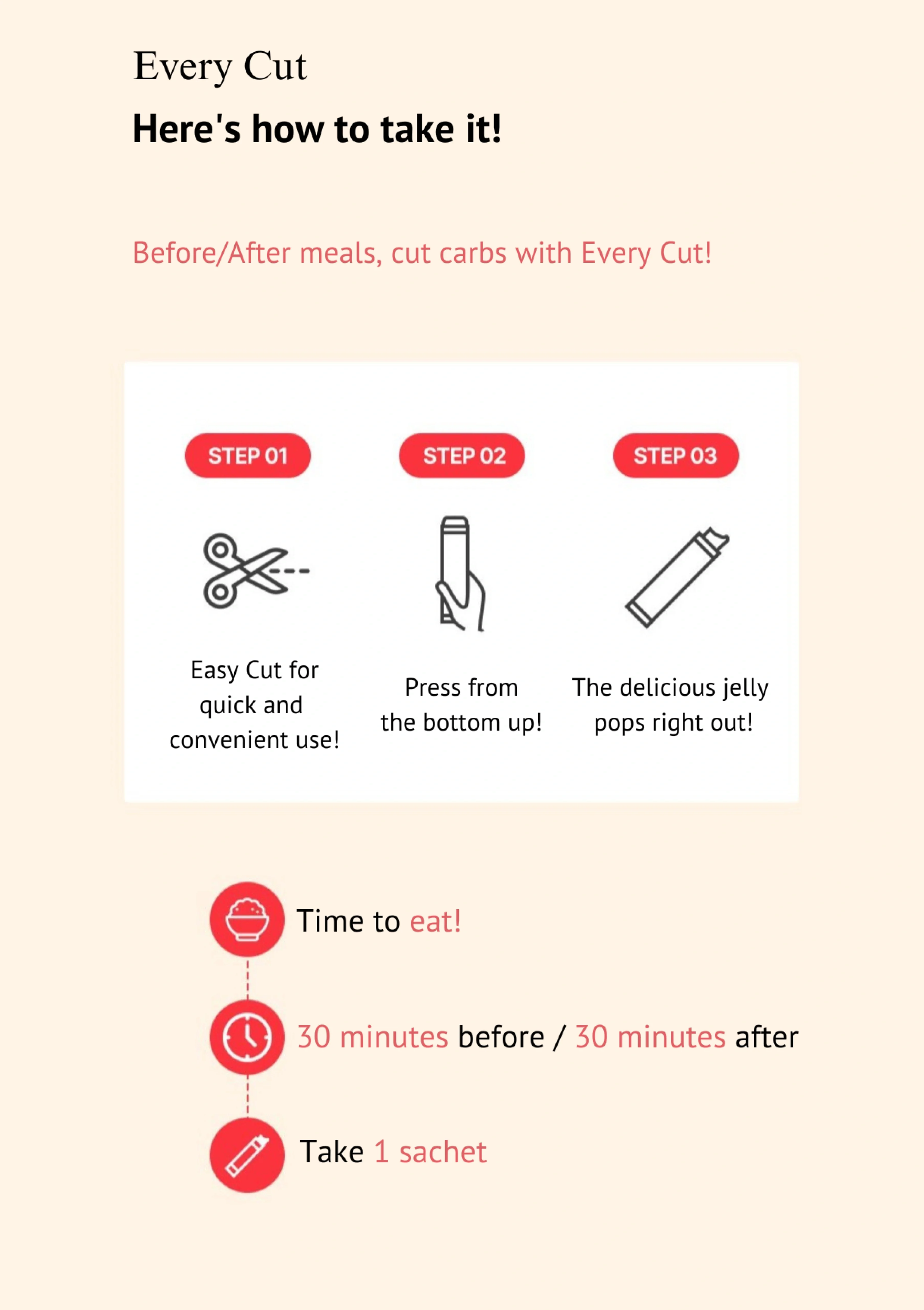 [EVERY ROUTINE] Every Cut Diet Jelly (1 Box = 25g x 14 Sticks) - Image 27