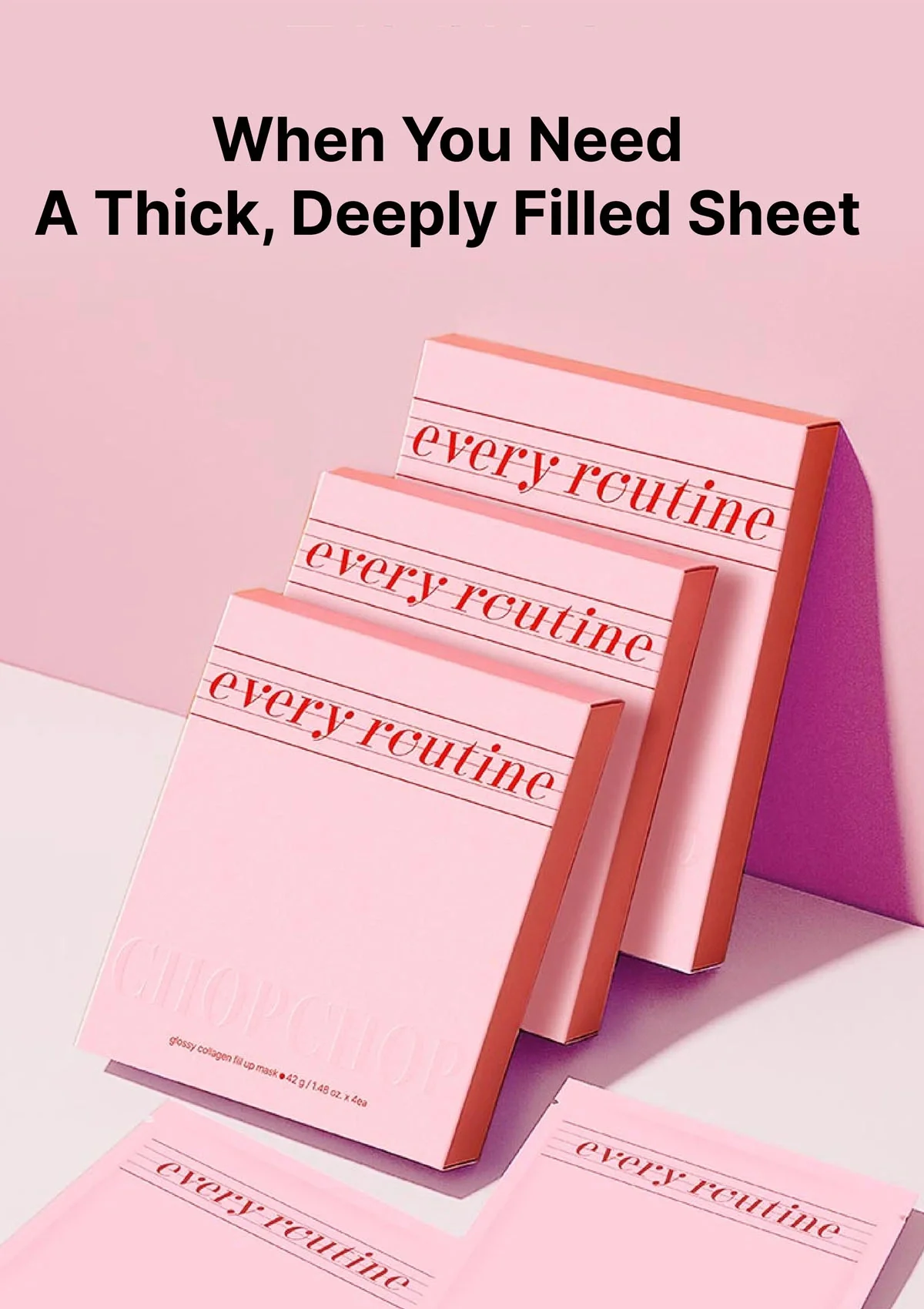 [EVERY ROUTINE] Glossy Collagen Fill-Up Mask (1 Box = 42g x 4 Masks) - Image 9