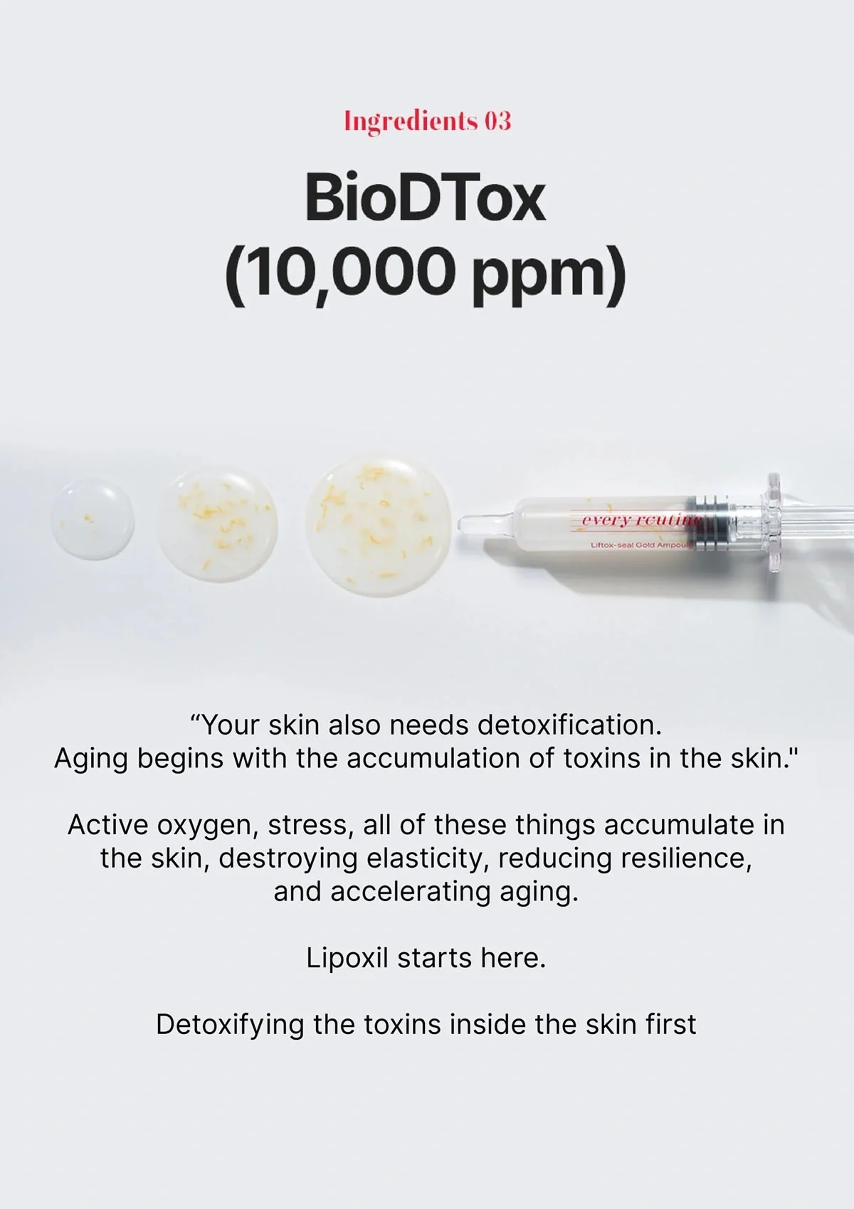 [EVERY ROUTINE] Liftox-seal Gold Ampoule 35g - Image 10
