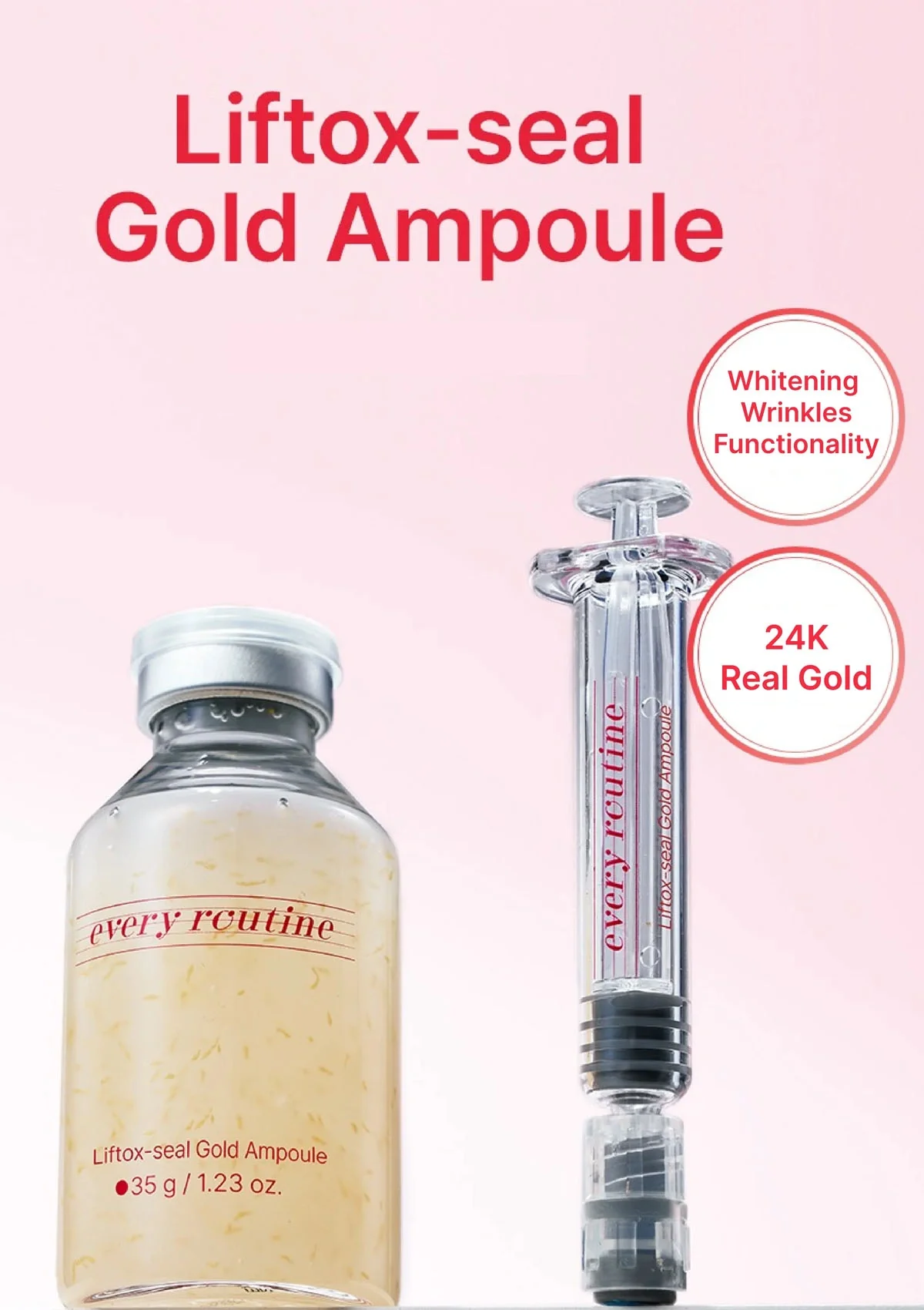 [EVERY ROUTINE] Liftox-seal Gold Ampoule 35g - Image 3