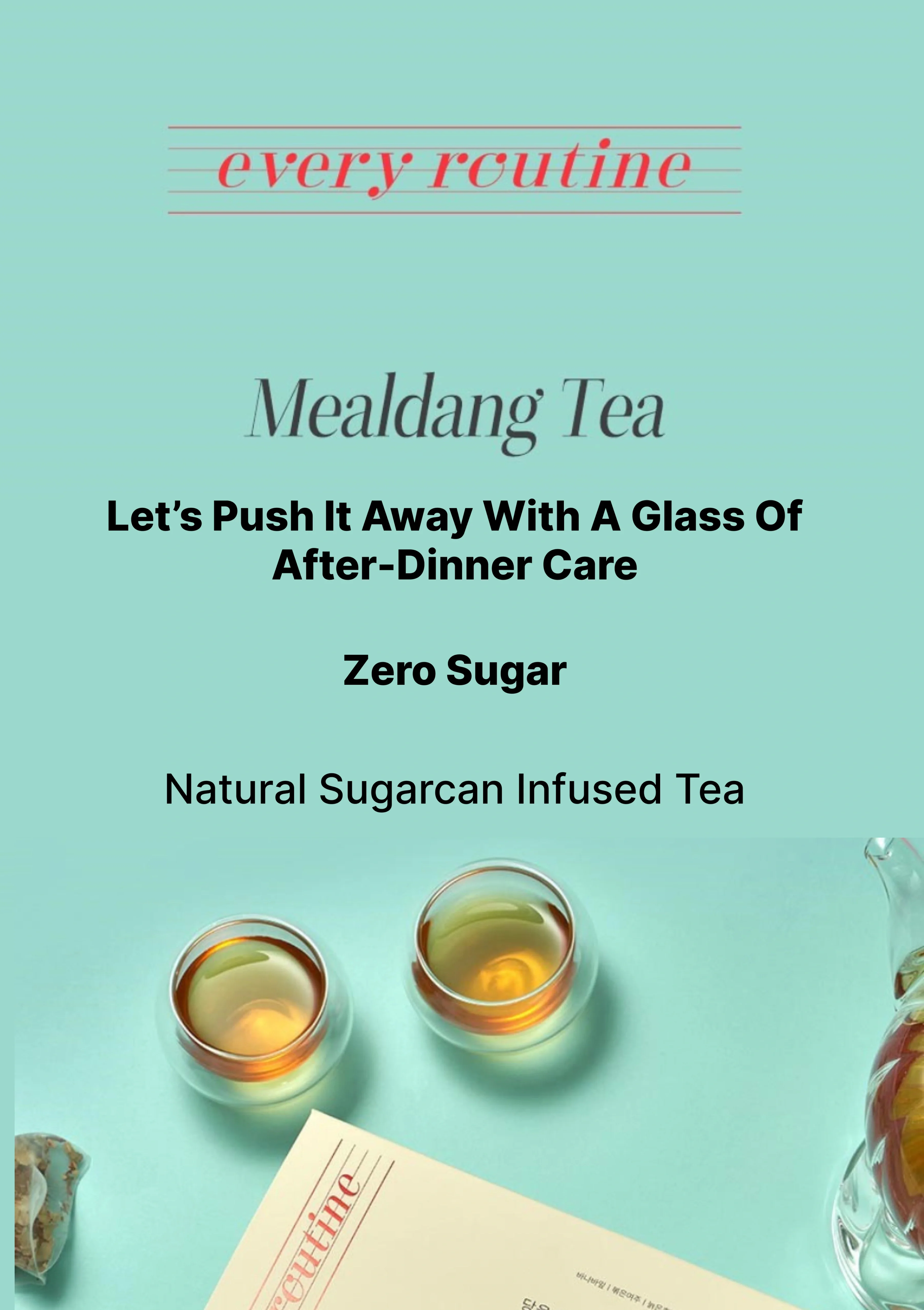 [EVERY ROUTINE] Mealdang Tea (1 Box = 2.2g x 30 Pieces) - Image 4