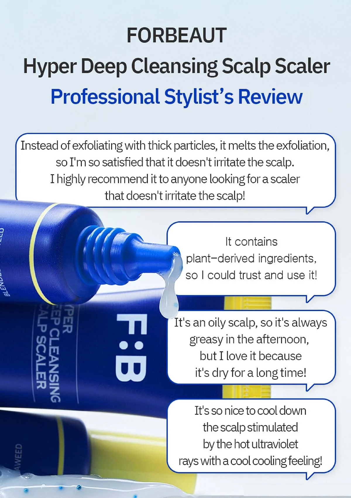[FORBEAUT] Hyper Deep Cleansing Scalp Scaler (1 Box = 15g x 4pcs) - Image 9