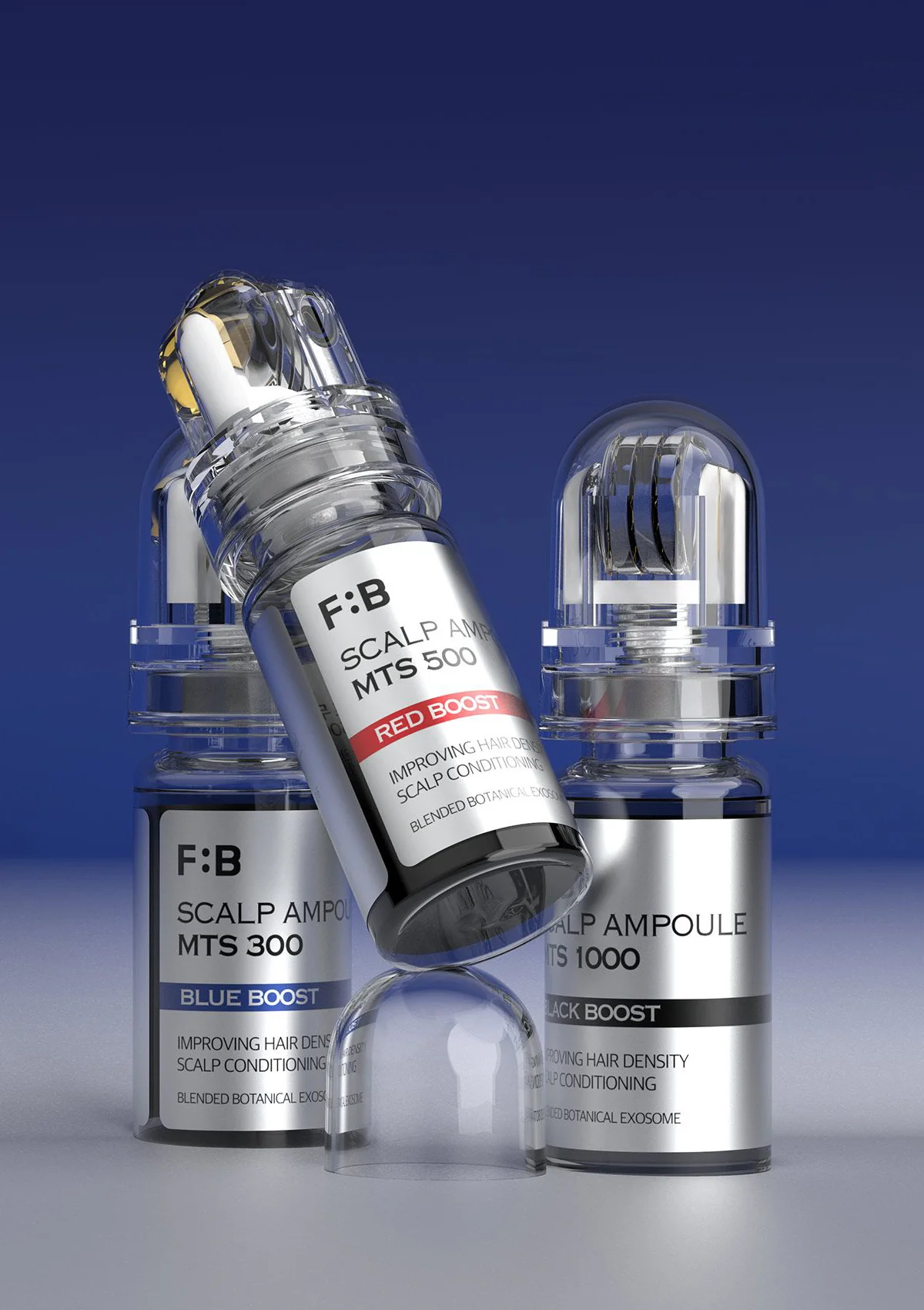[FORBEAUT] MTS Scalp Ampoule 1000 Black Boost (10ml) - Image 4