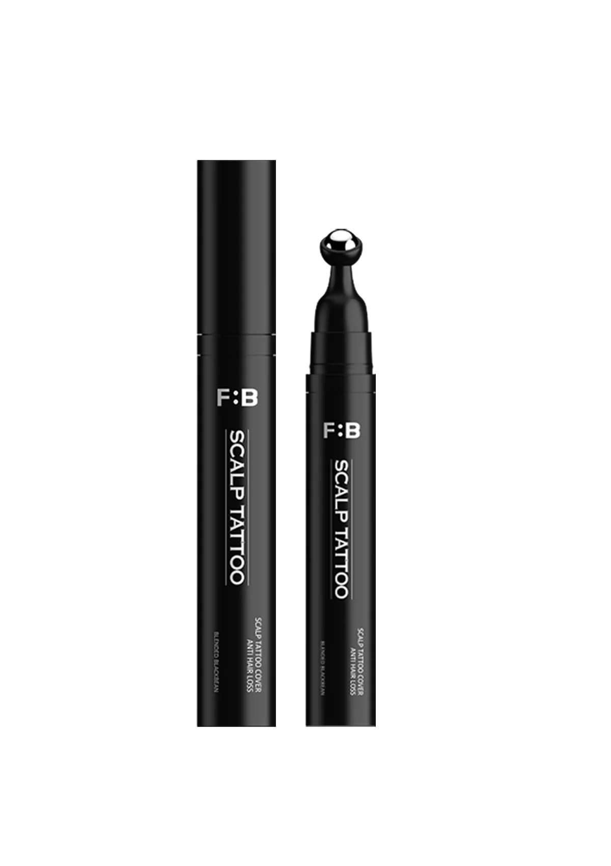 [FORBEAUT] Scalp Tattoo Black & Brown | Dandruff Scalp Brush | Hyper Deep Cleansing Scalp Scaler | Sleek Wax - Image 6