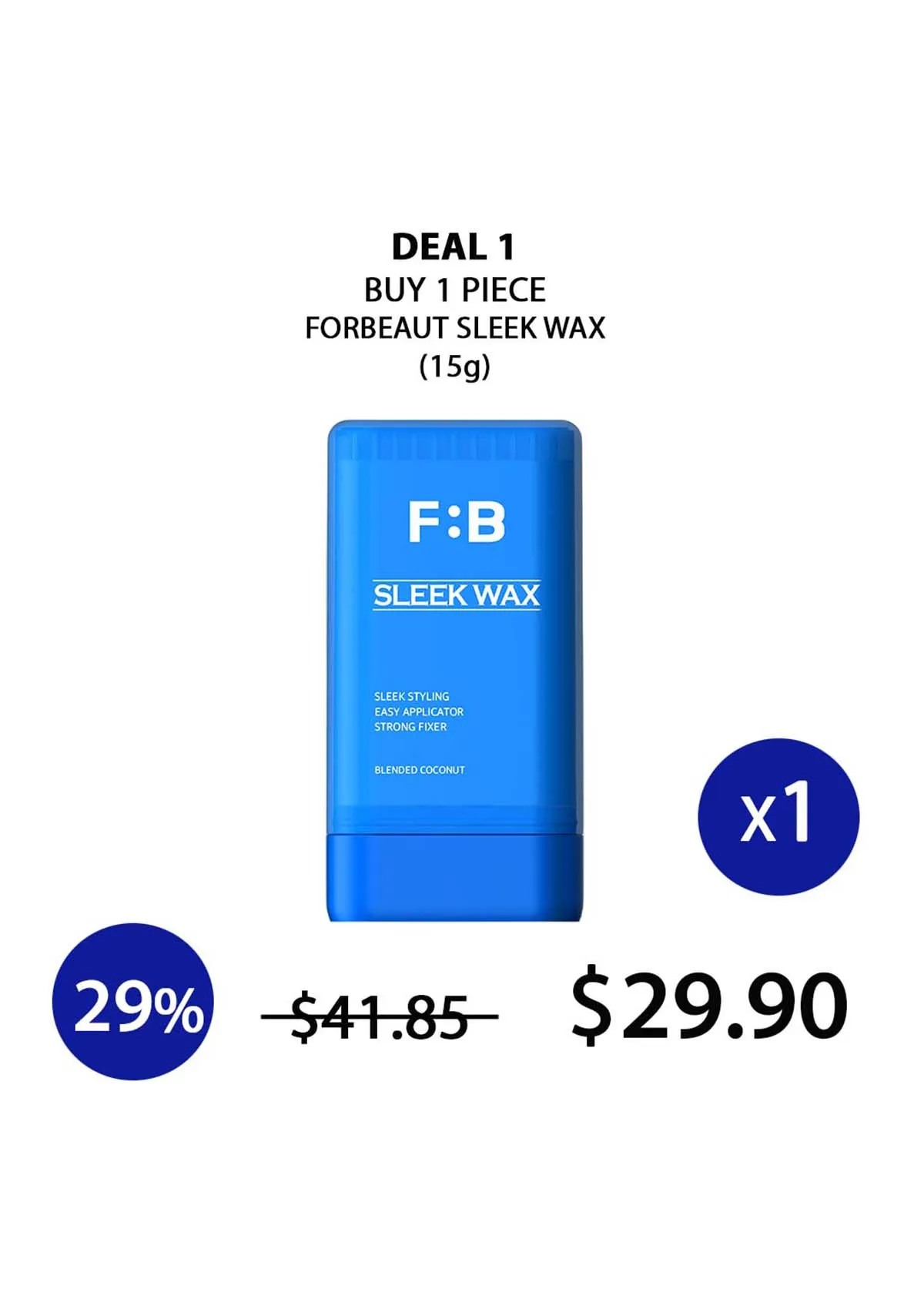 [FORBEAUT] Sleek Wax 15g - Image 22