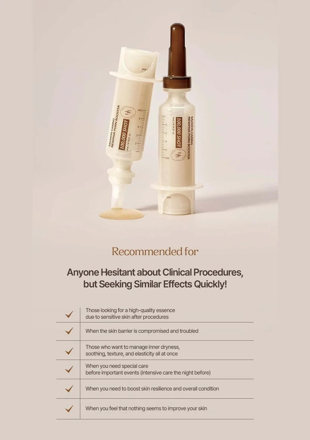 [HEVEBLUE] Salmon Caring Newpair PDRN Booster 100,000 Shot Essence - Image 23
