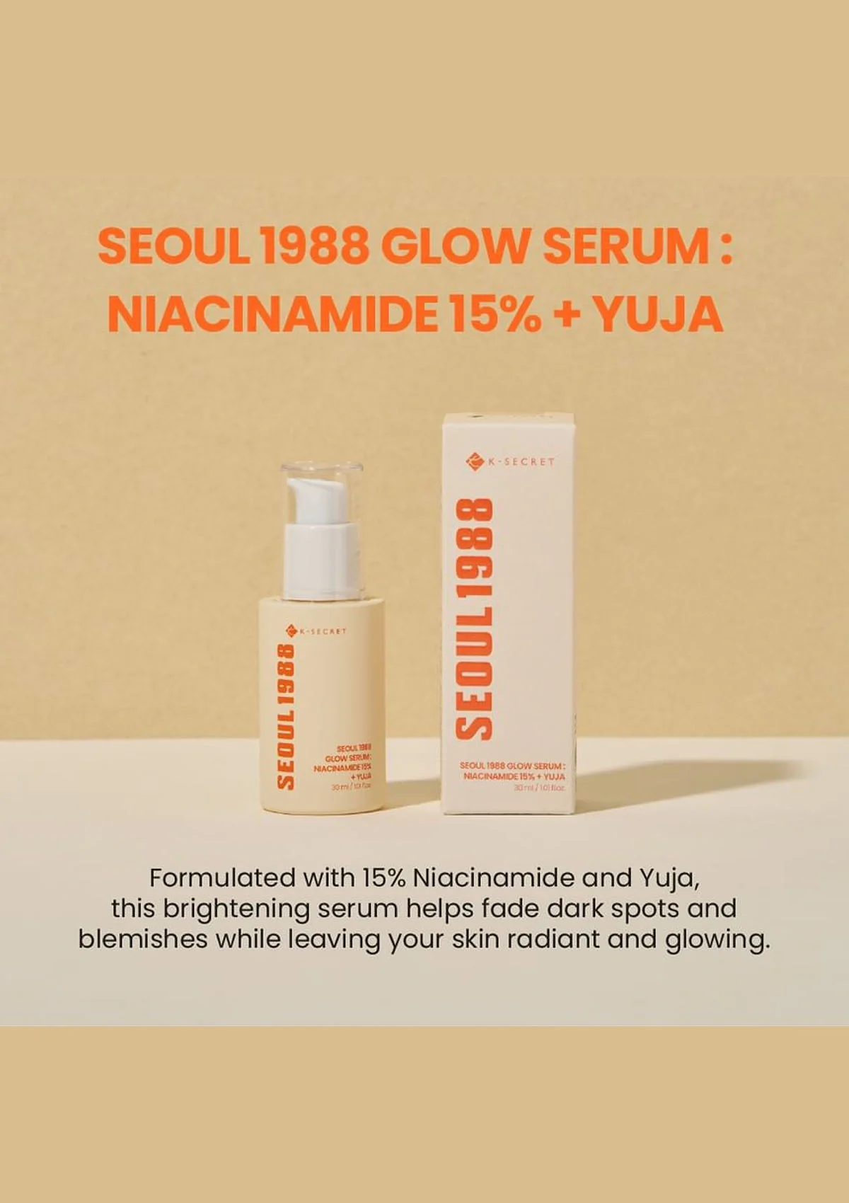 [K-SECRET] Niacinamide 15% + Yuja Serum 30 ml - Image 4