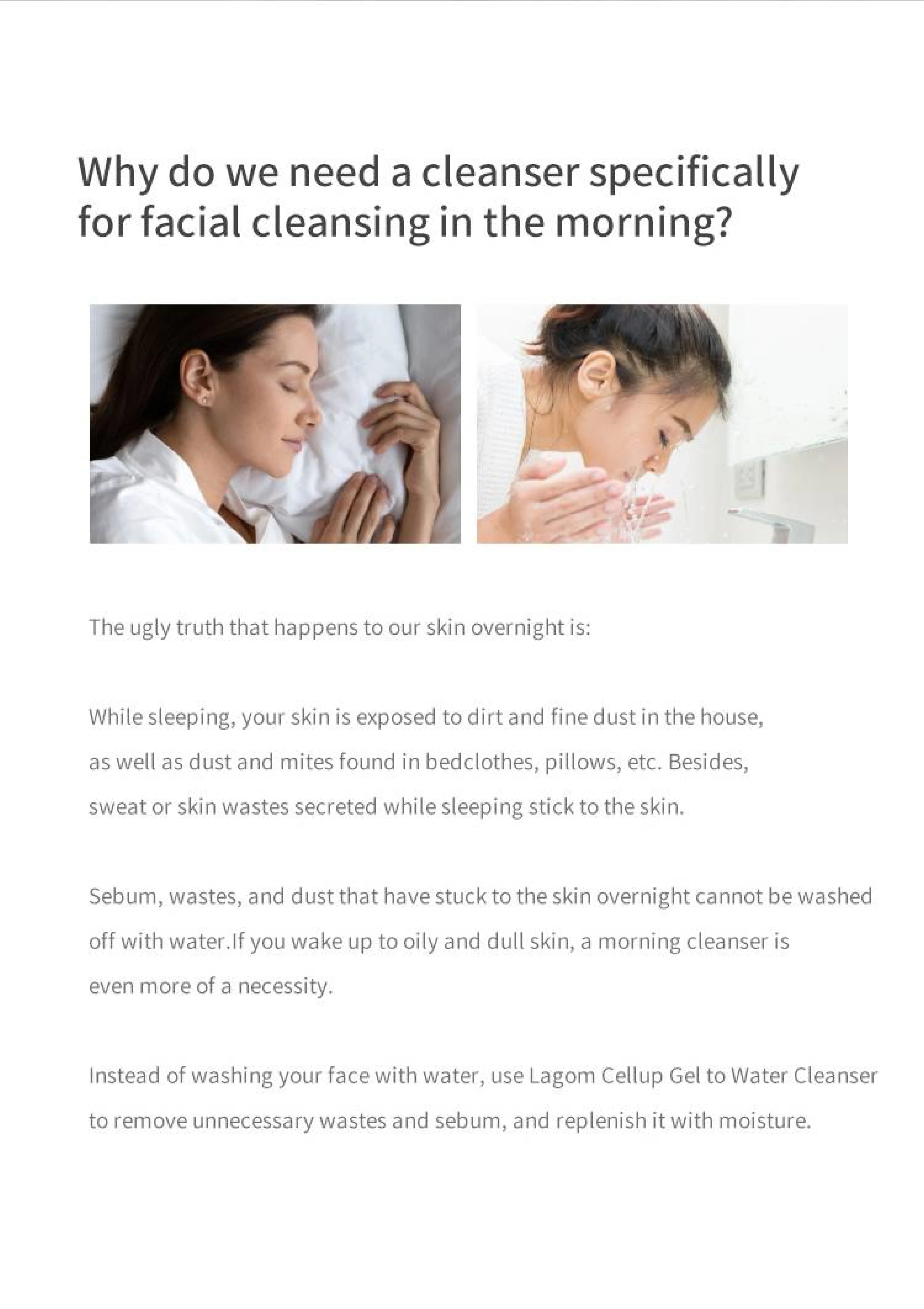 [LAGOM] Cellup Gel To Water Cleanser 170ml - Image 15