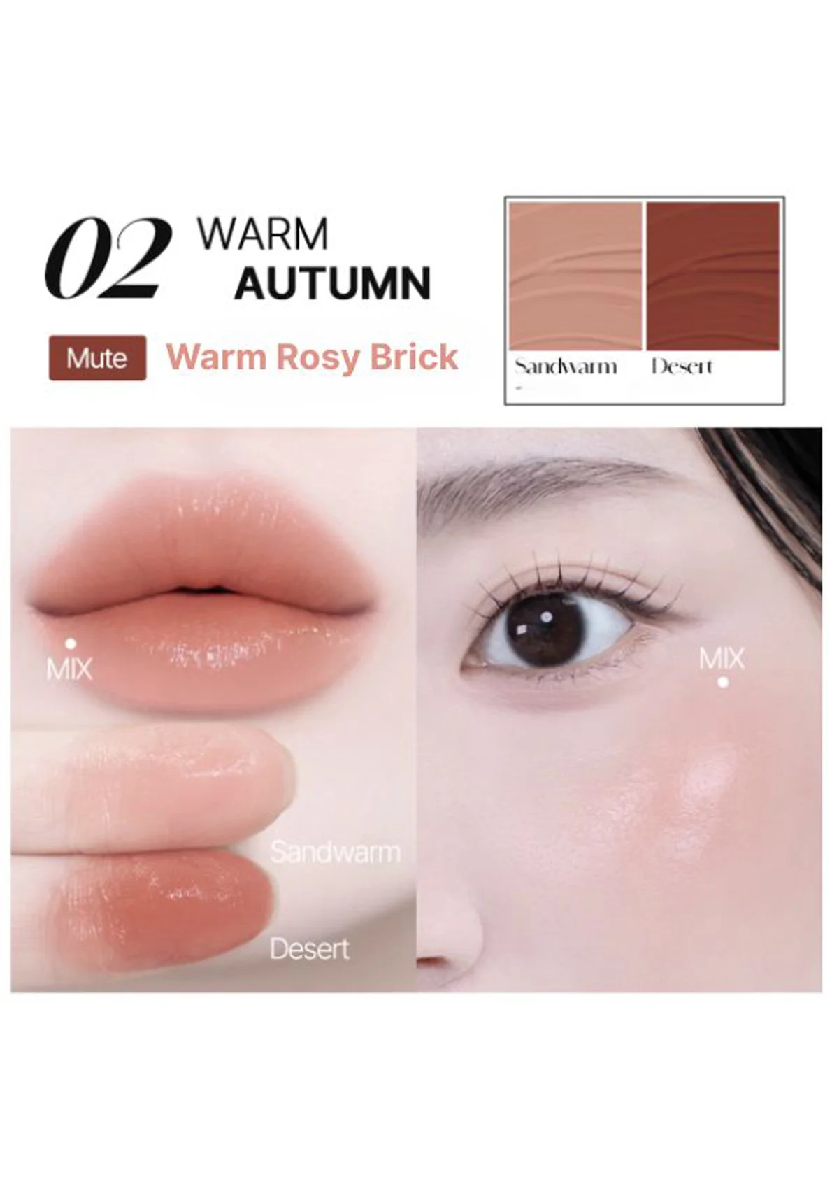 [LE'NECT] Color Pairing Lip & Cheek 4g - Image 5