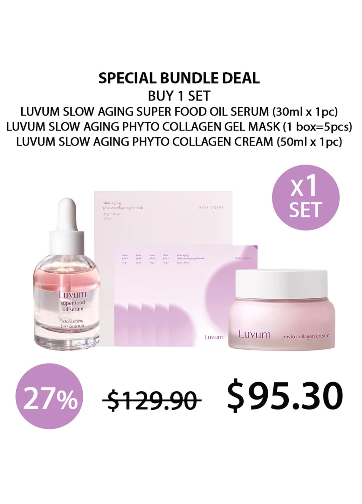 [LUVUM] Phyto Collagen Range Set Deals - Image 3