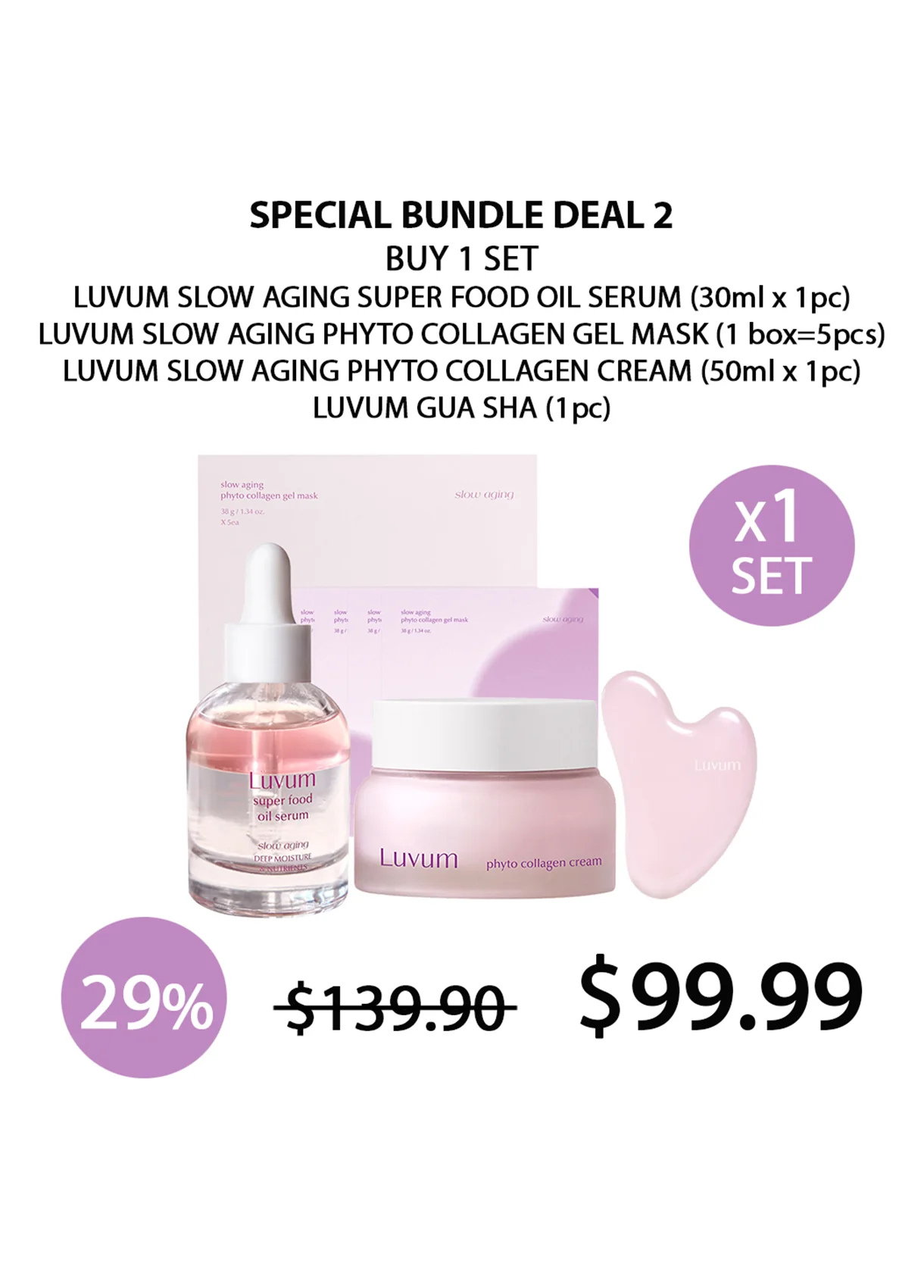 [LUVUM] Phyto Collagen Range Set Deals - Image 4