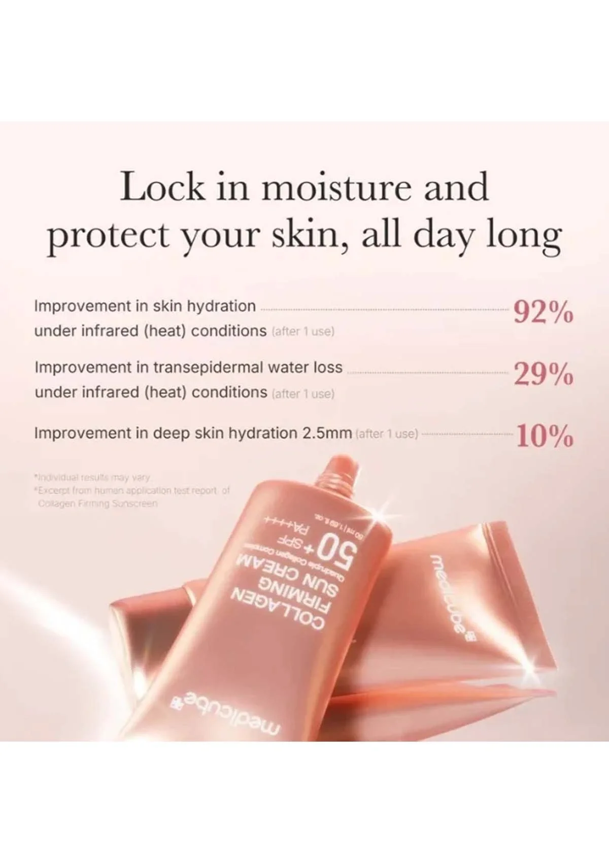 [MEDICUBE] Collagen Firming Sun Cream 50+ SPF PA++++ 50ml - Image 9