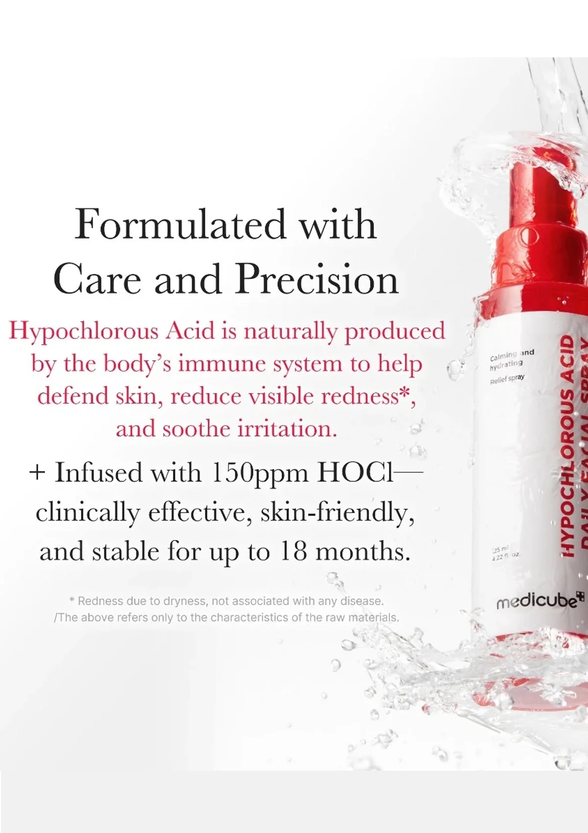 [MEDICUBE] Hypochlorous Acid Daily Facial Spray 125ml - Image 7