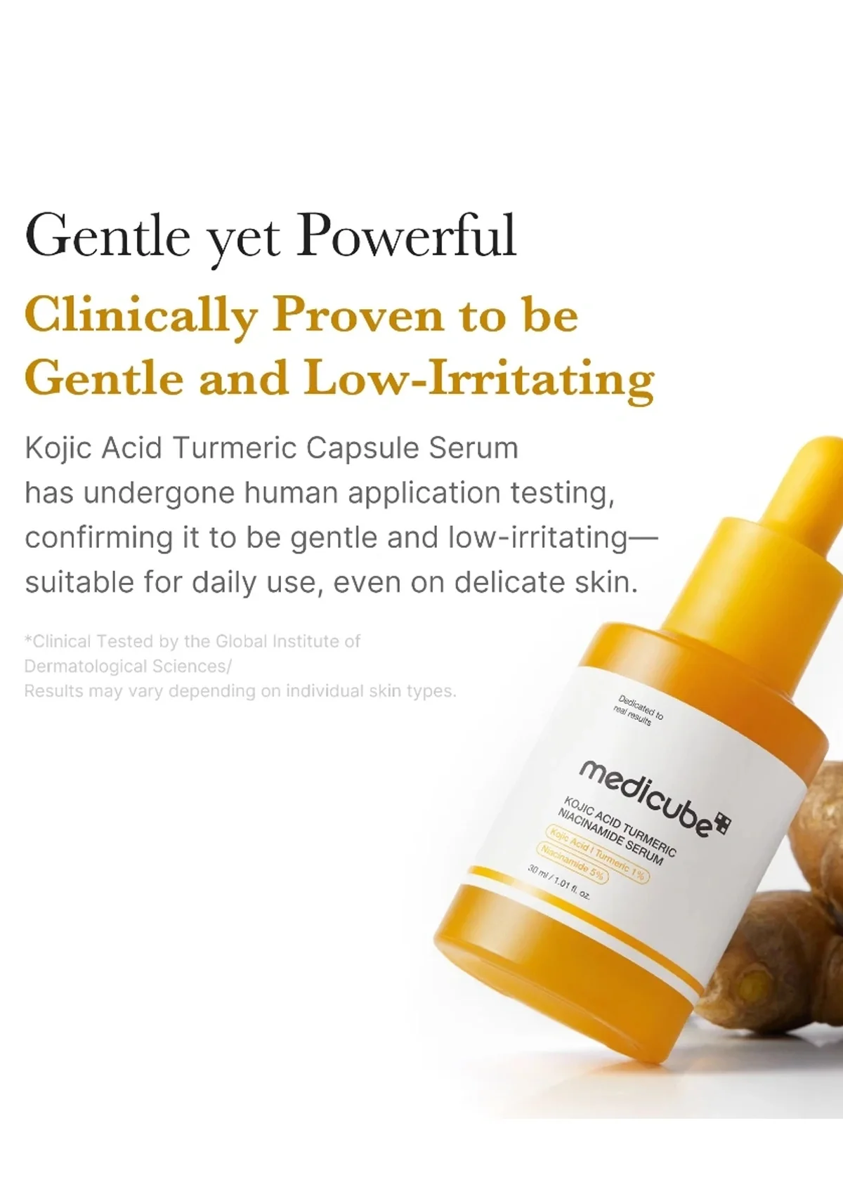 [MEDICUBE] Kojic Acid Turmeric Niacinamide Serum 30ml - Image 7